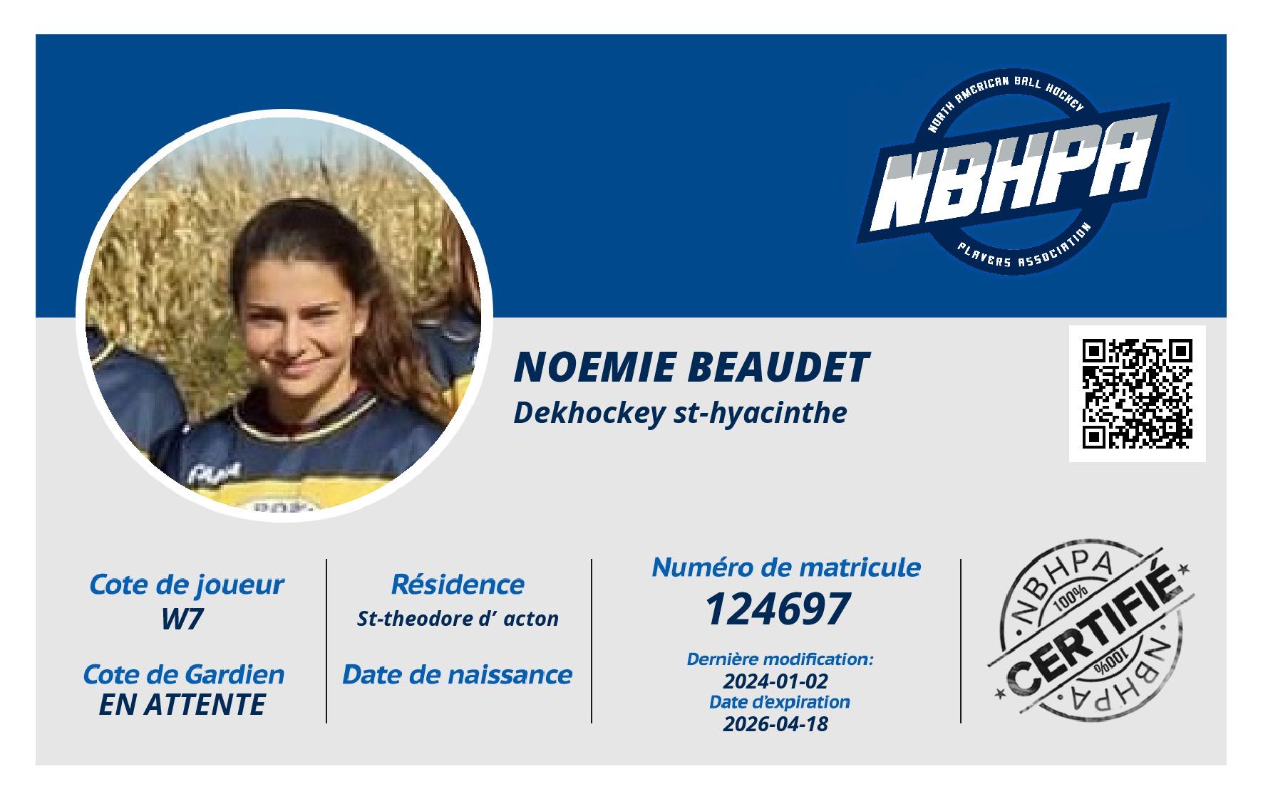 Noemie Beaudet