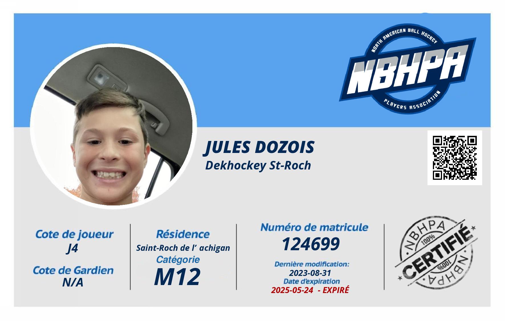 Jules Dozois