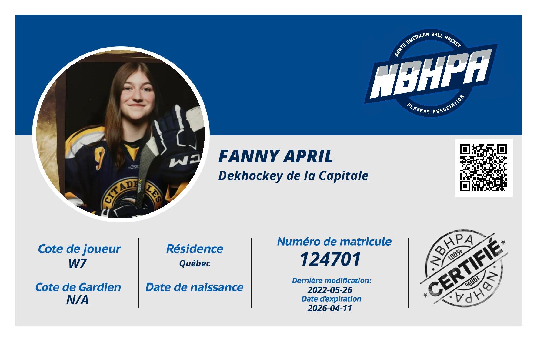 Fanny April