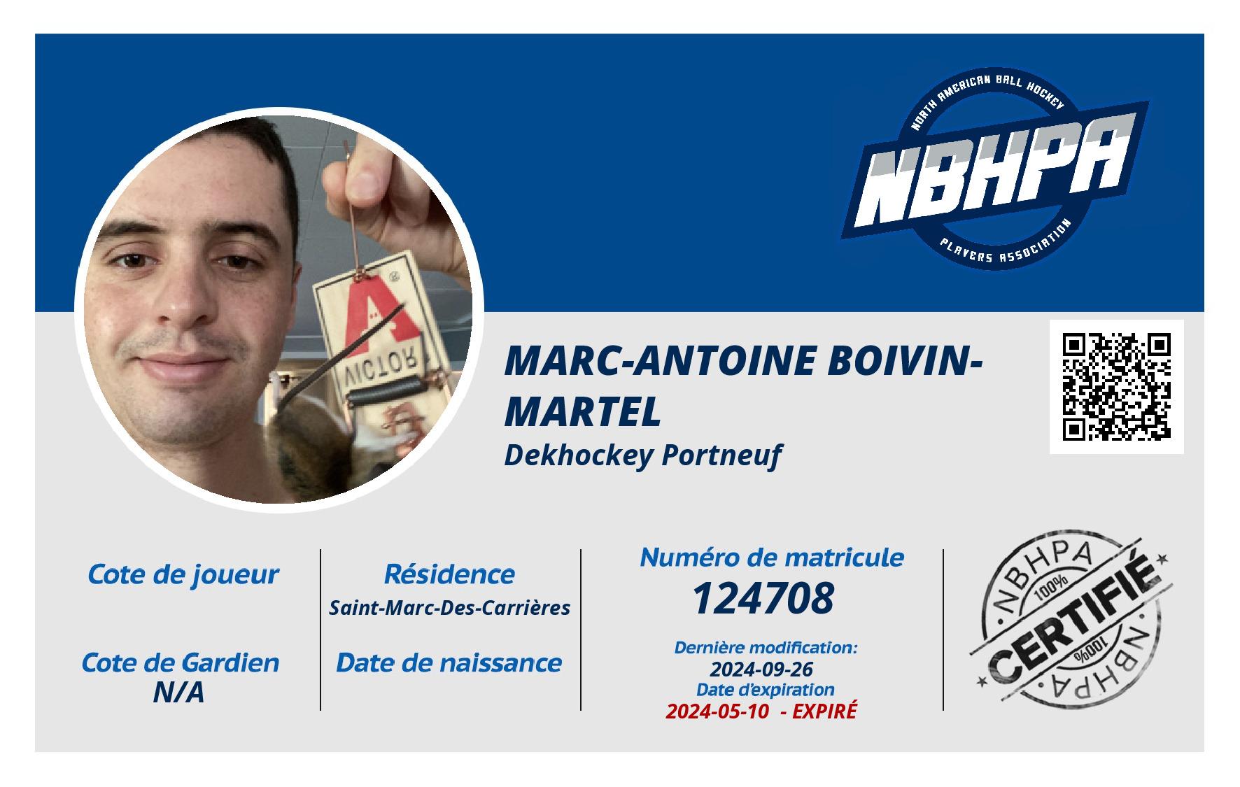 Marc-Antoine Boivin-Martel