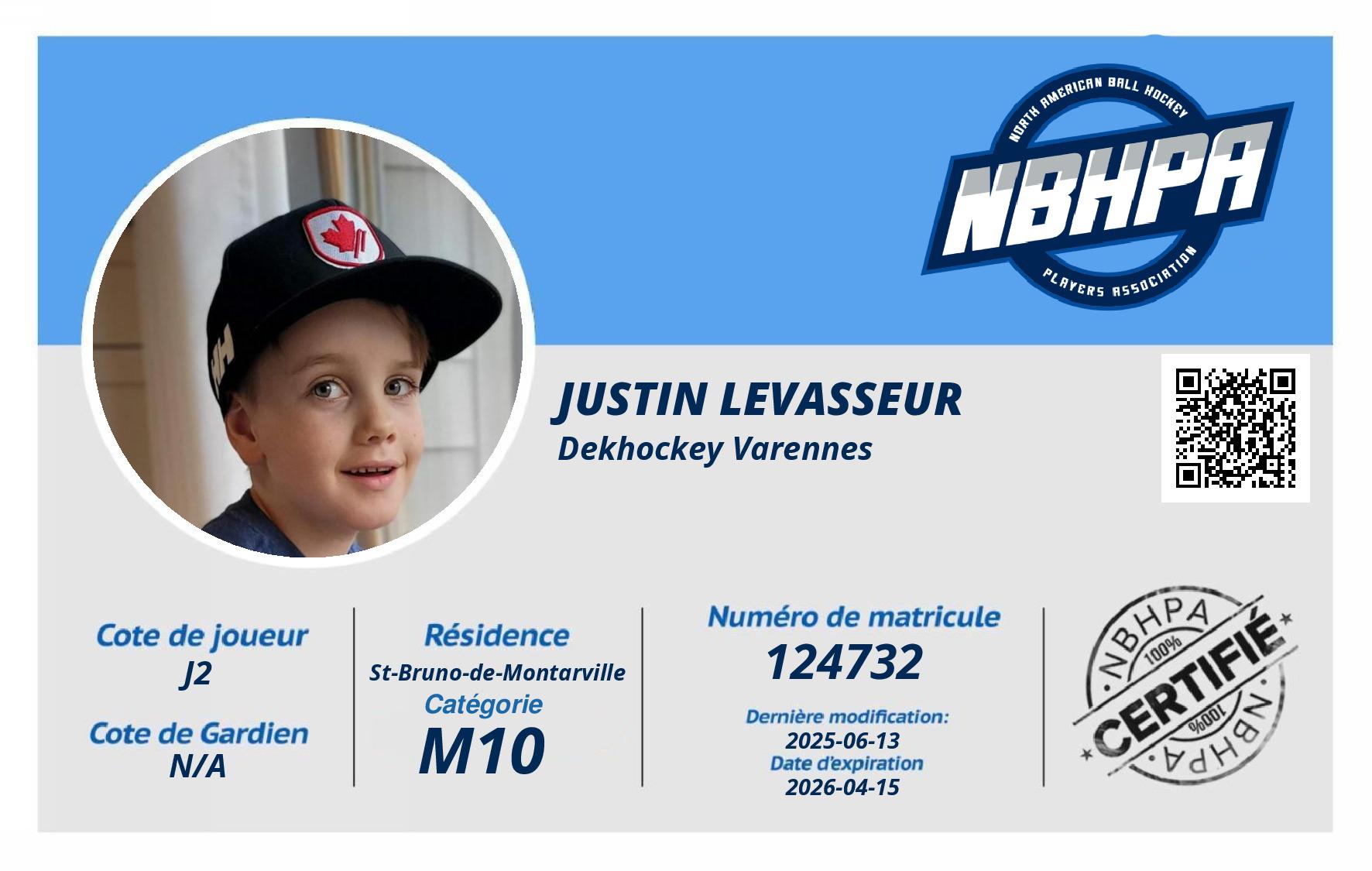 Justin Levasseur