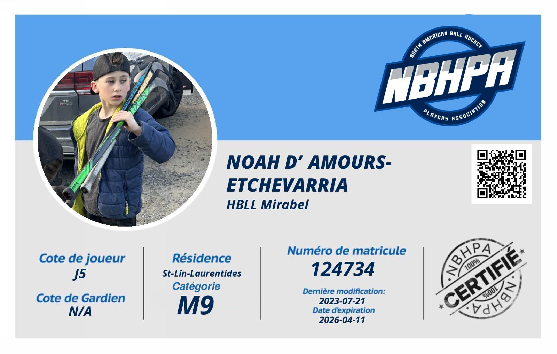 Noah D’Amours-Etchevarria