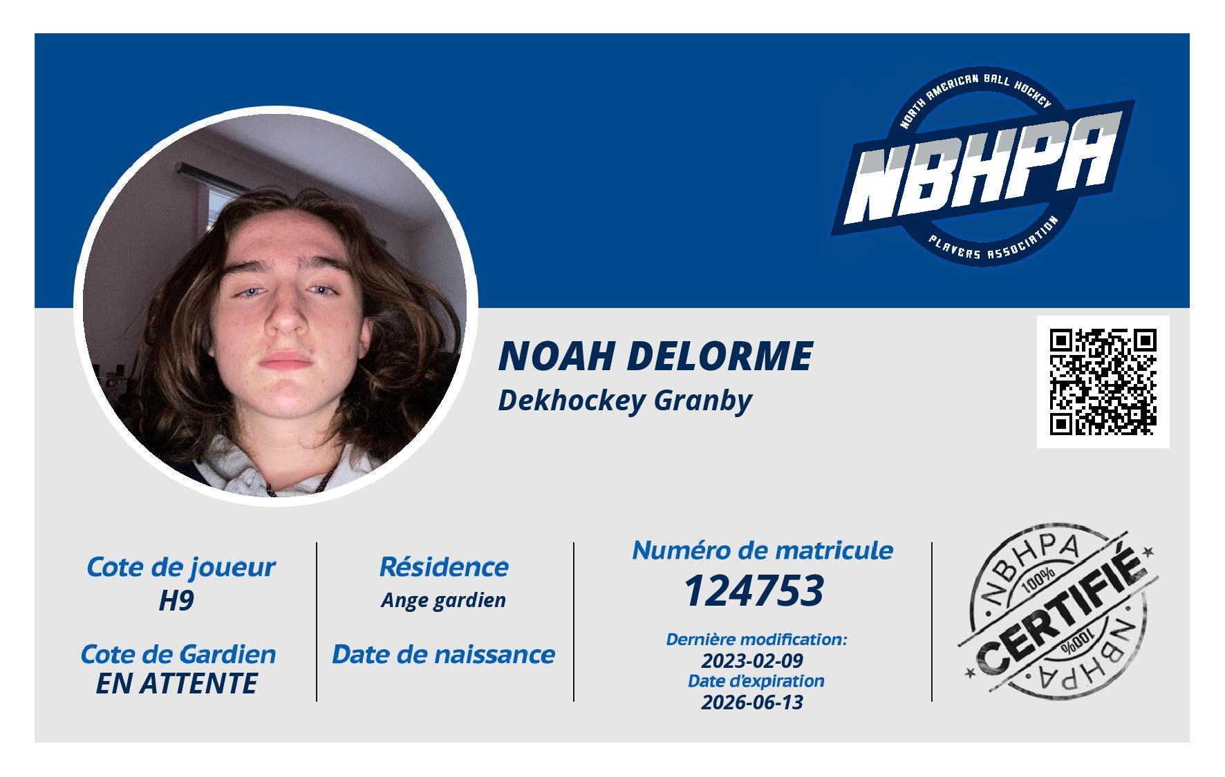 Noah Delorme