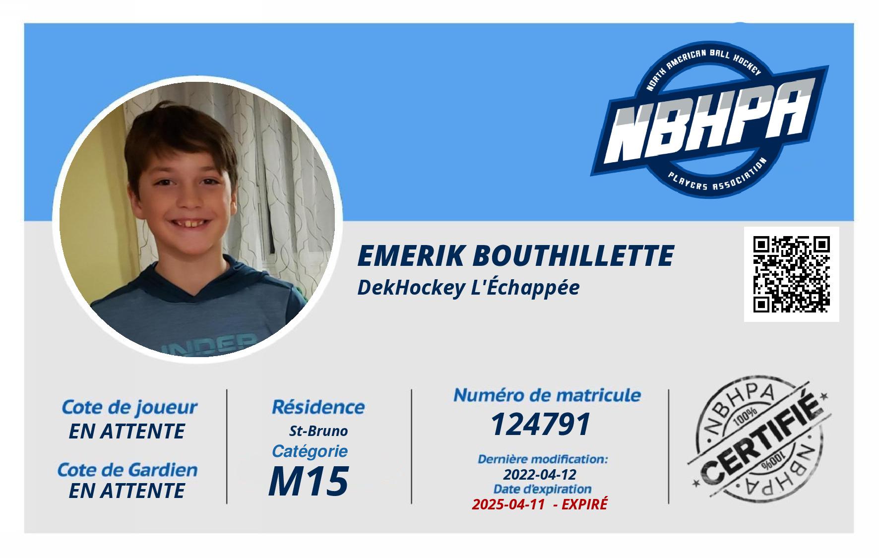 Emerik Bouthillette