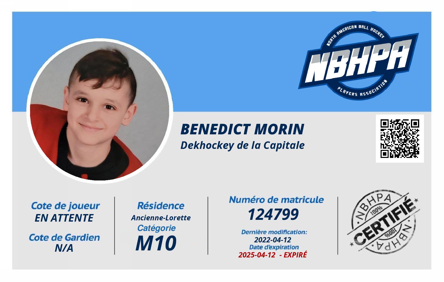Benedict Morin