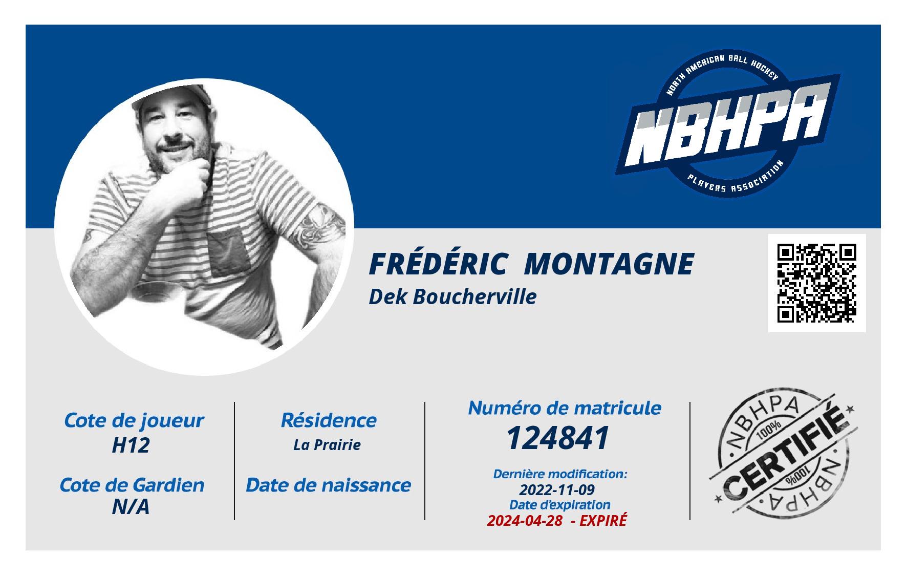 Frédéric  Montagne 
