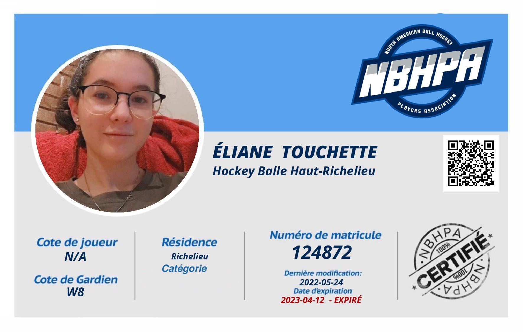 Éliane  Touchette