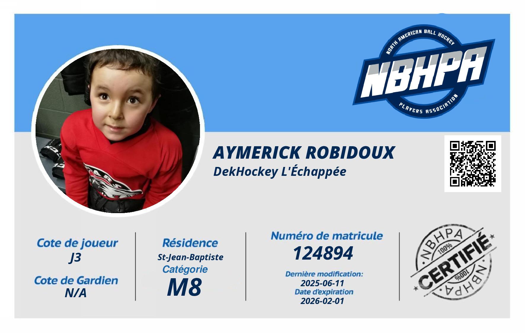 Aymerick Robidoux