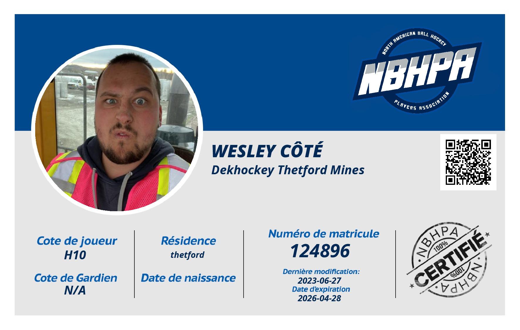 Wesley Côté