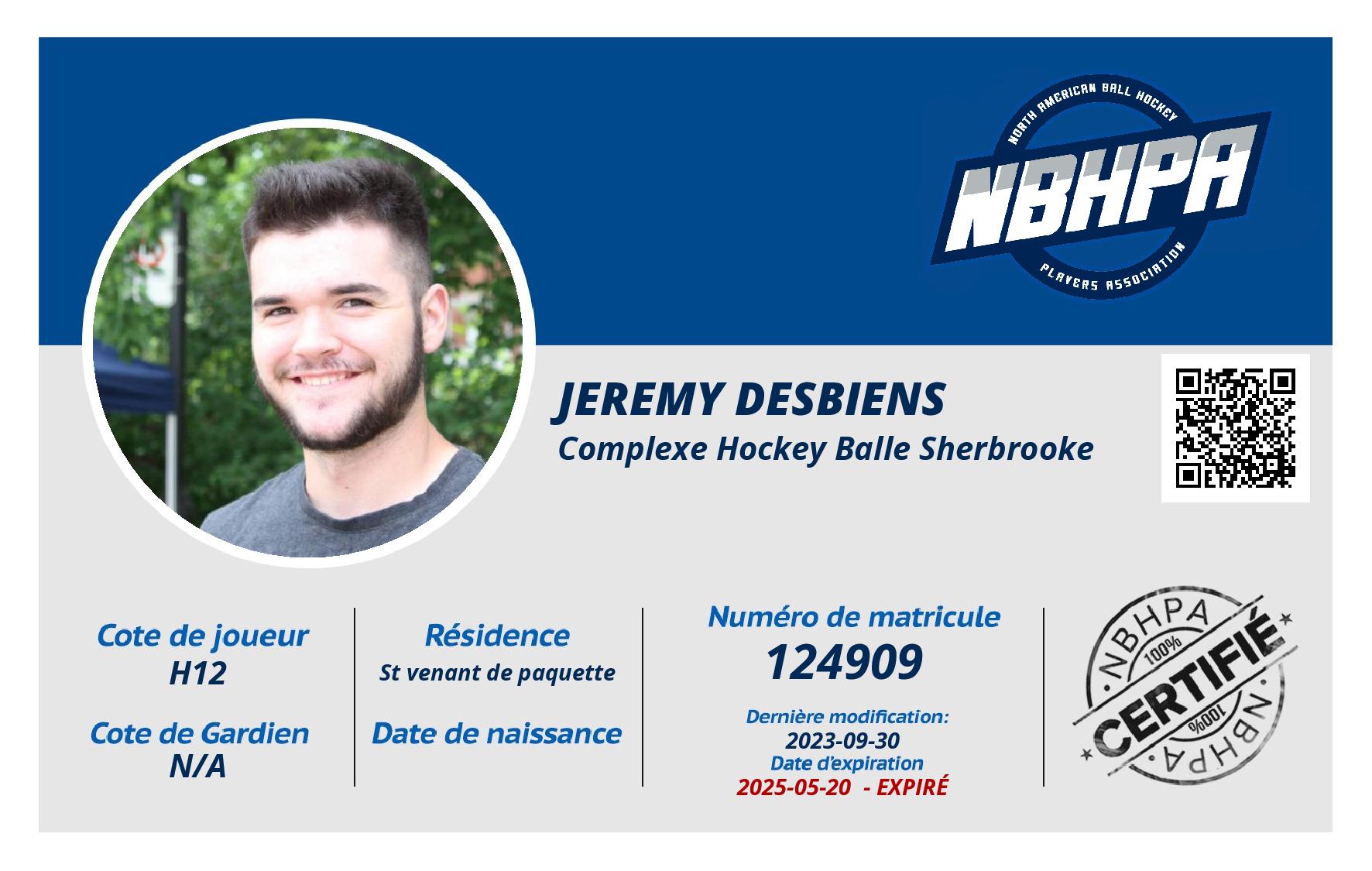 Jeremy Desbiens