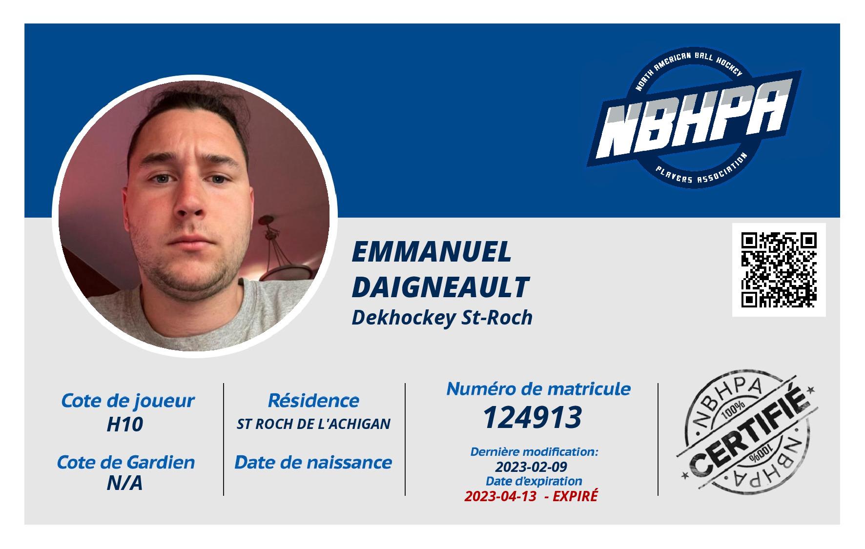 Emmanuel Daigneault