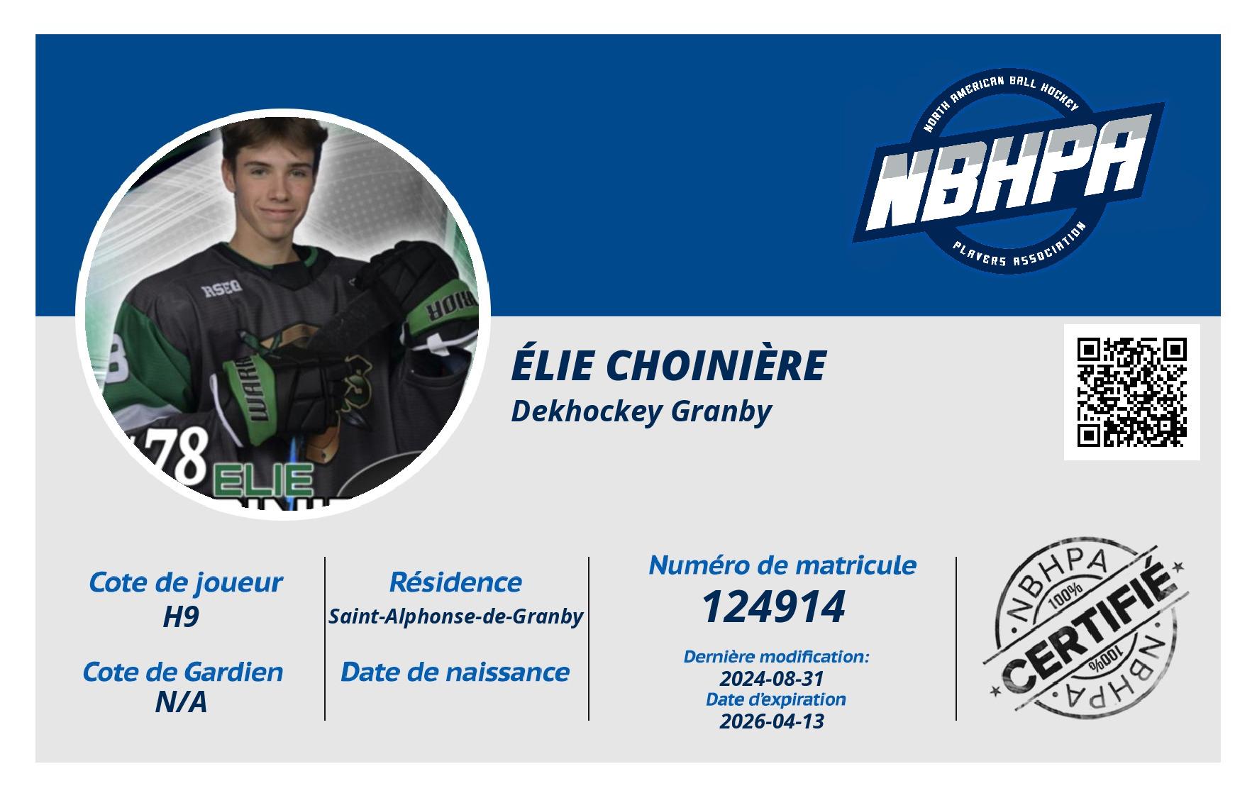 Élie Choinière