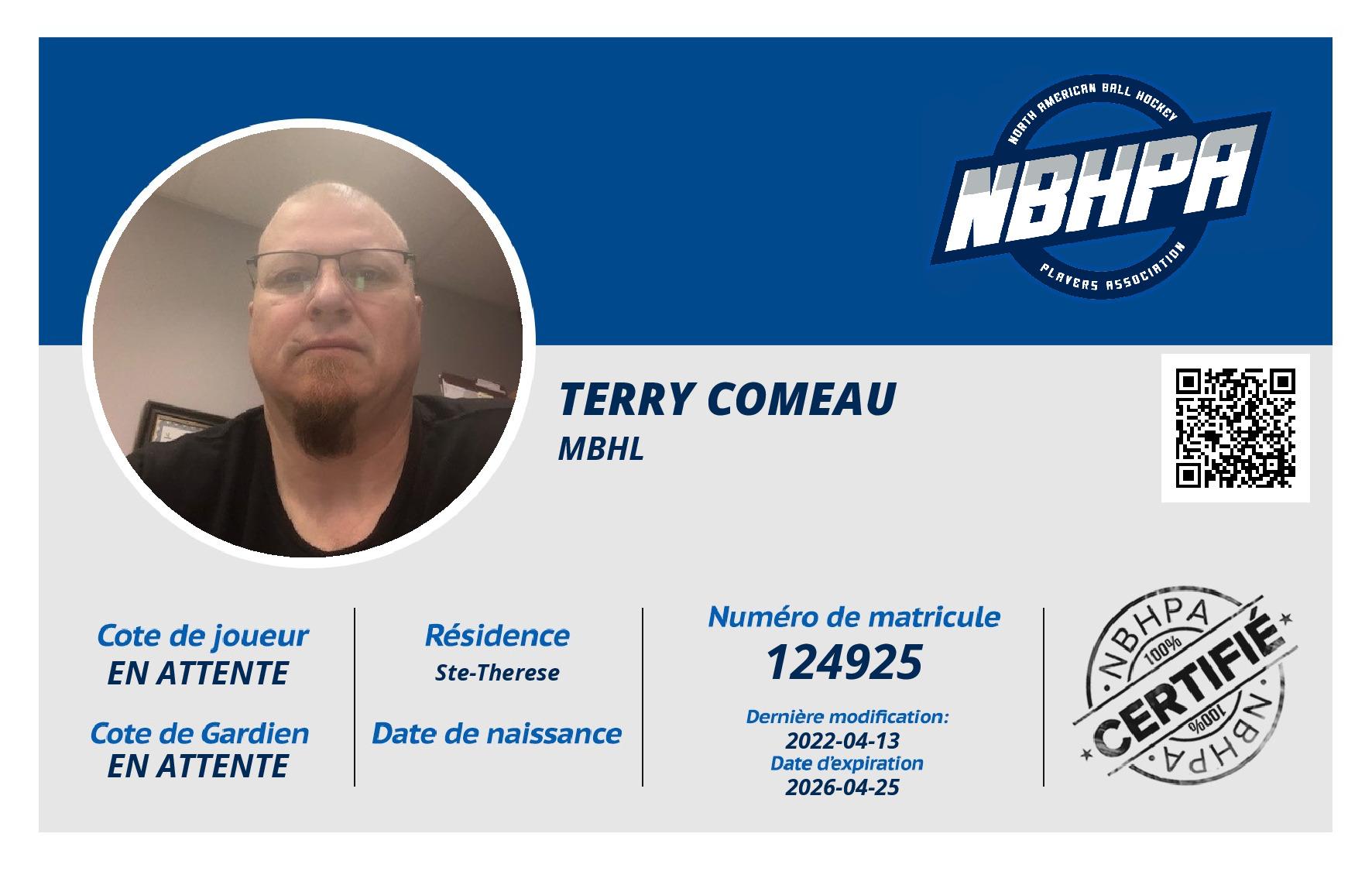Terry Comeau