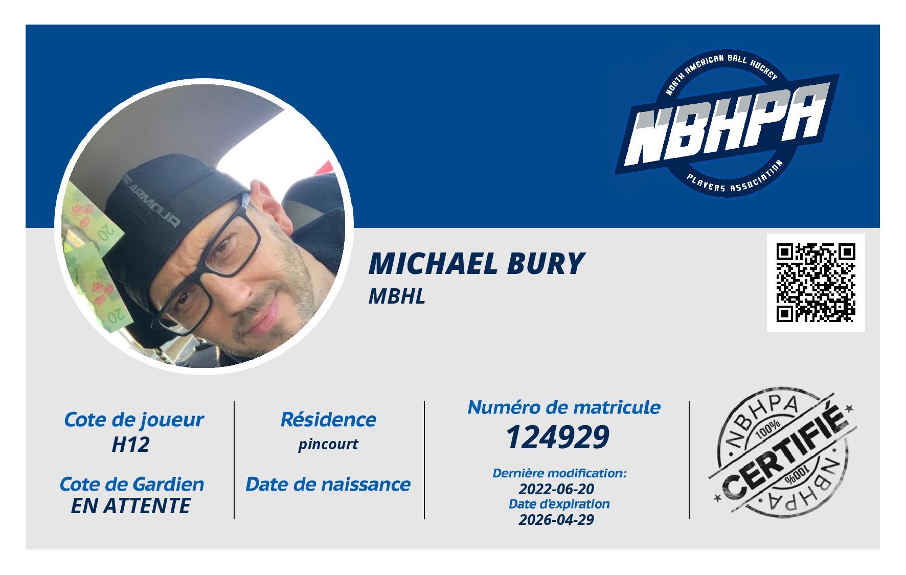 Michael Bury