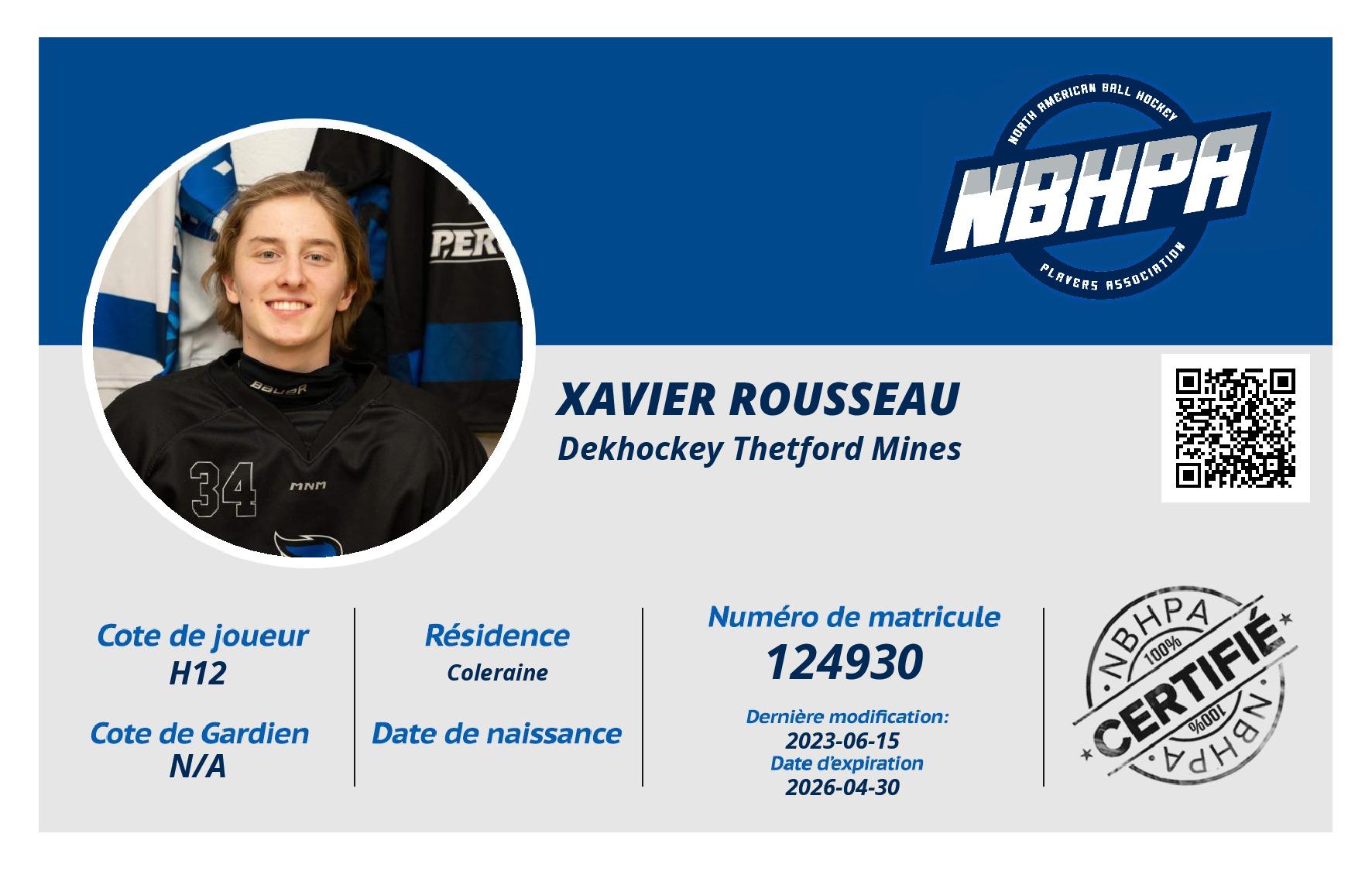 Xavier Rousseau