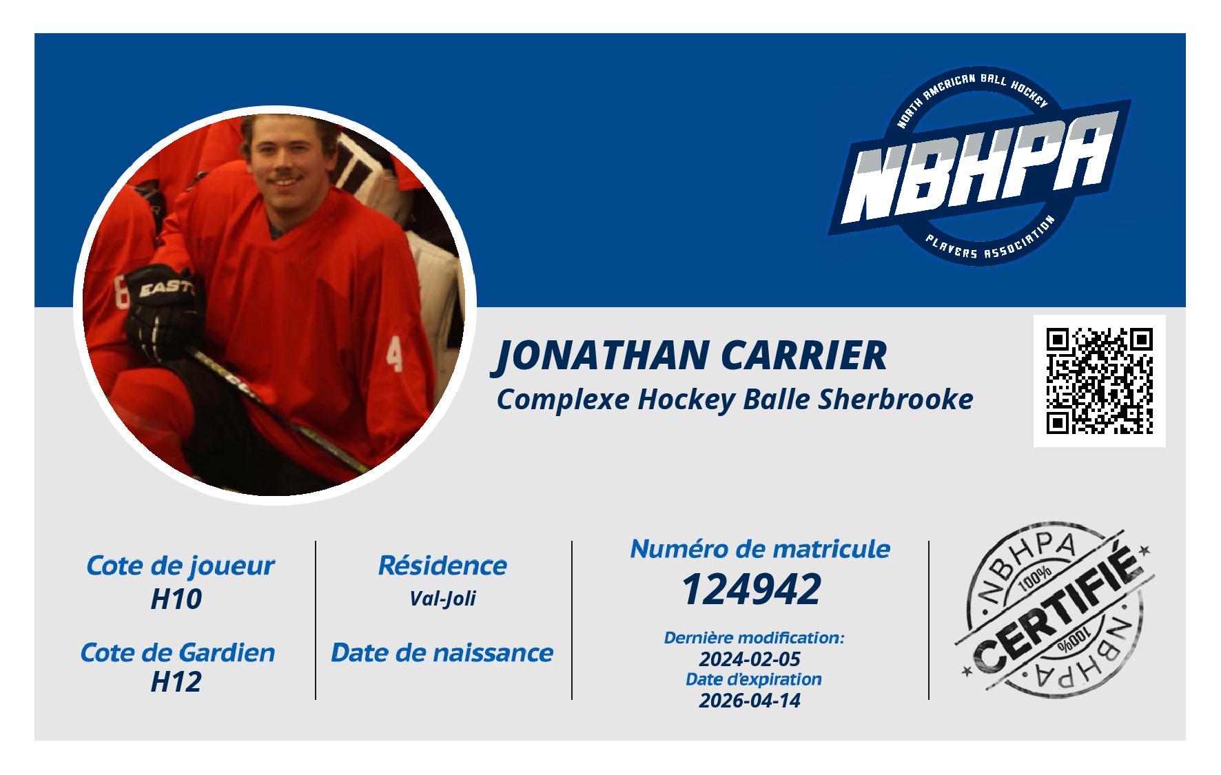 Jonathan Carrier