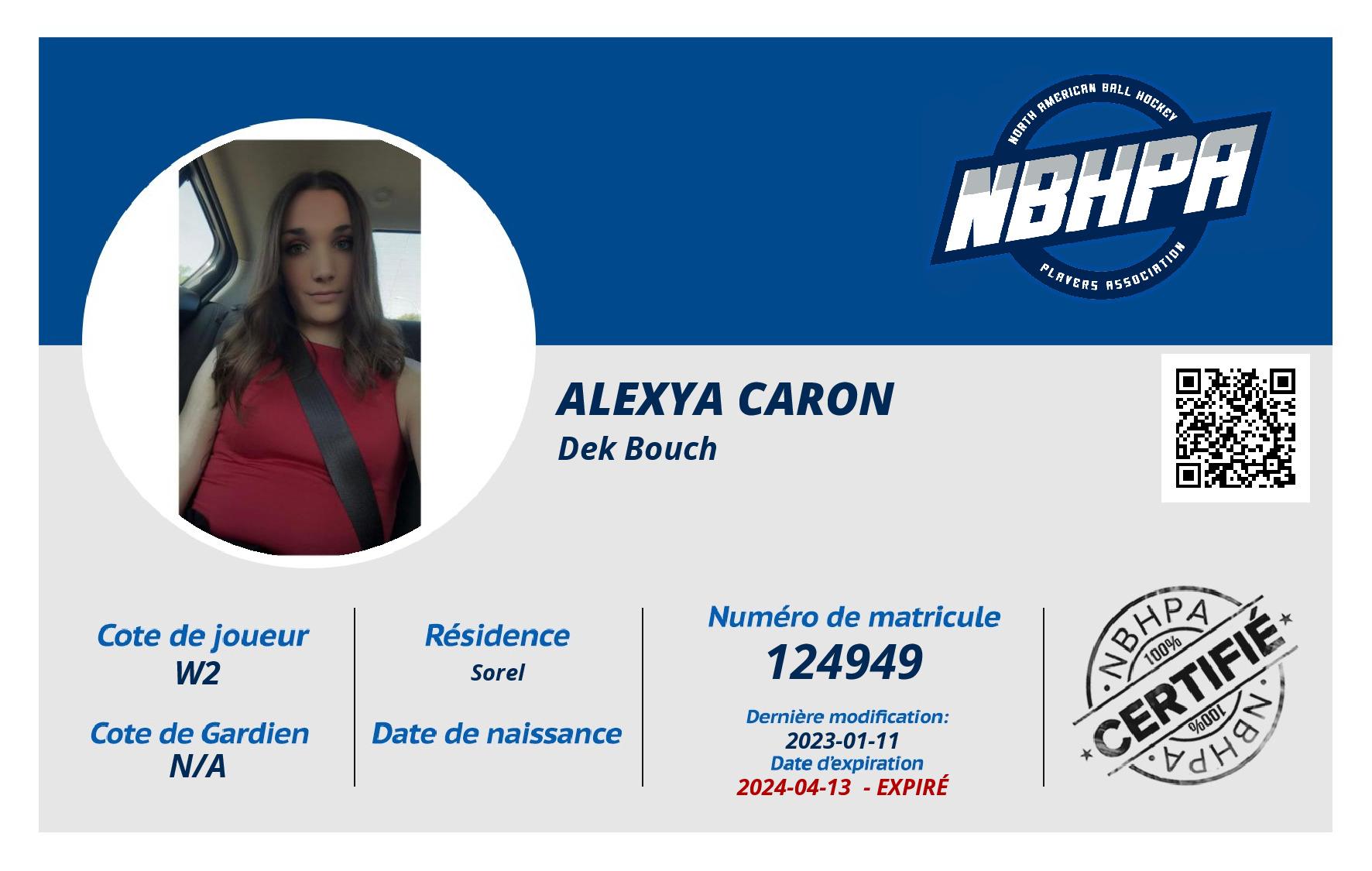 Alexya Caron