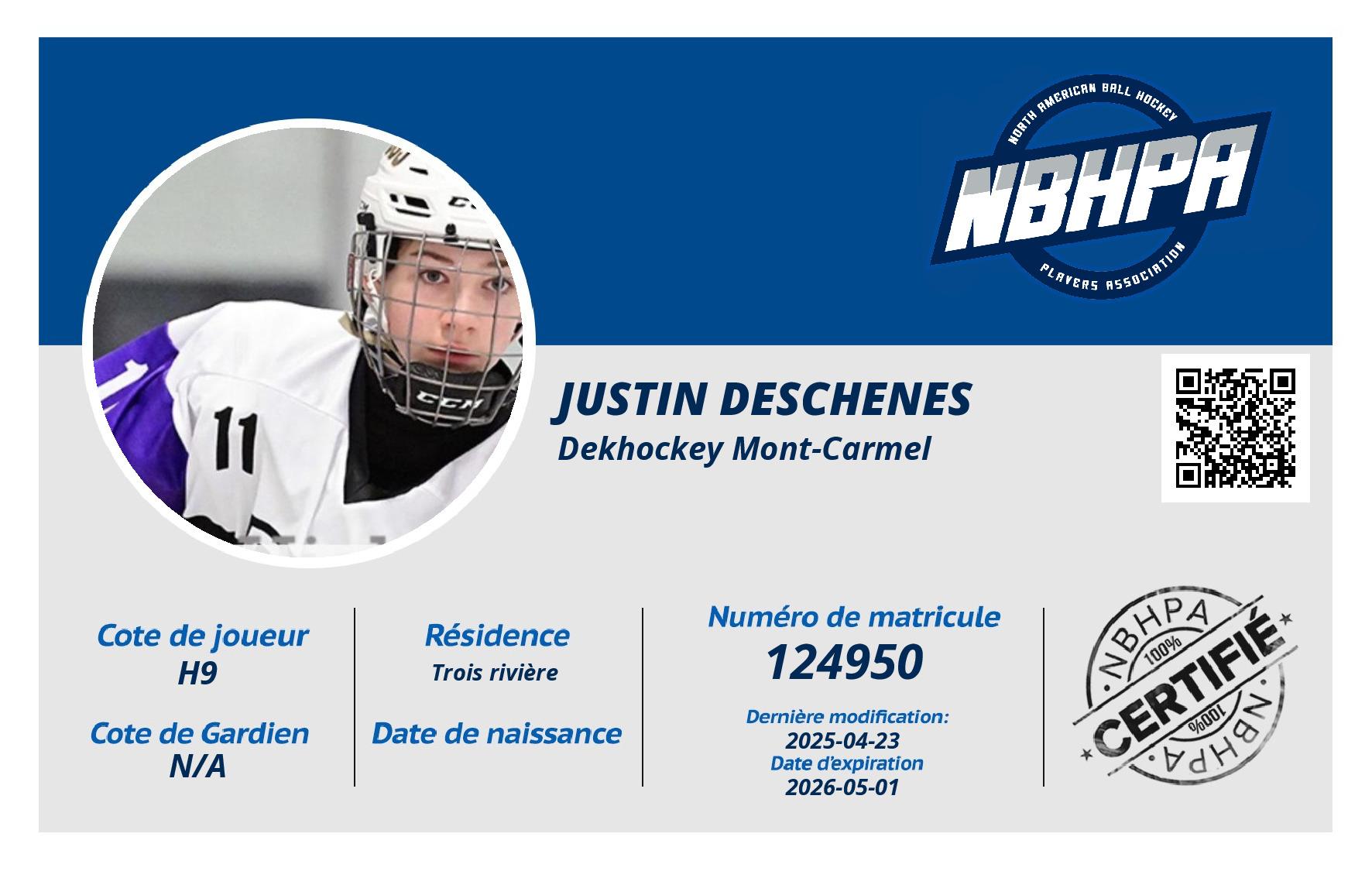 Justin Deschenes