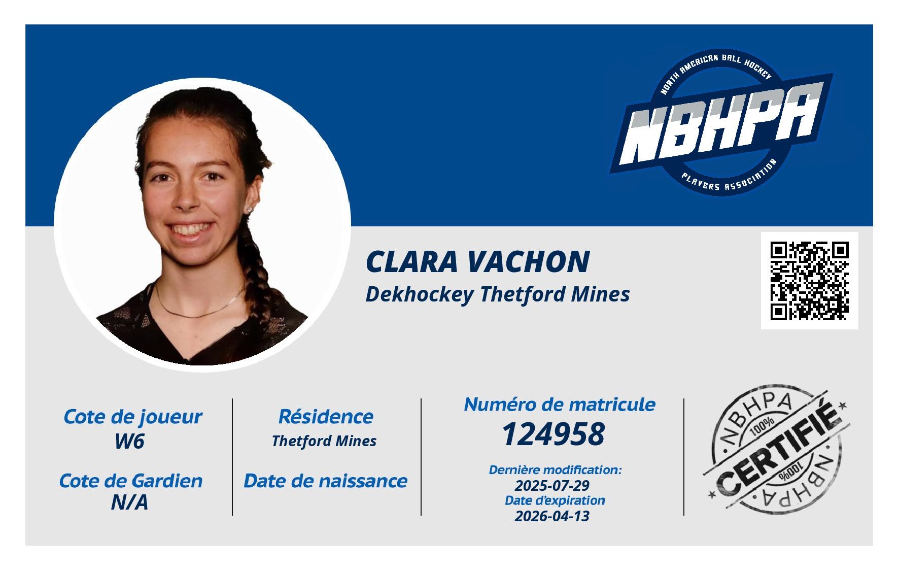 Clara Vachon 