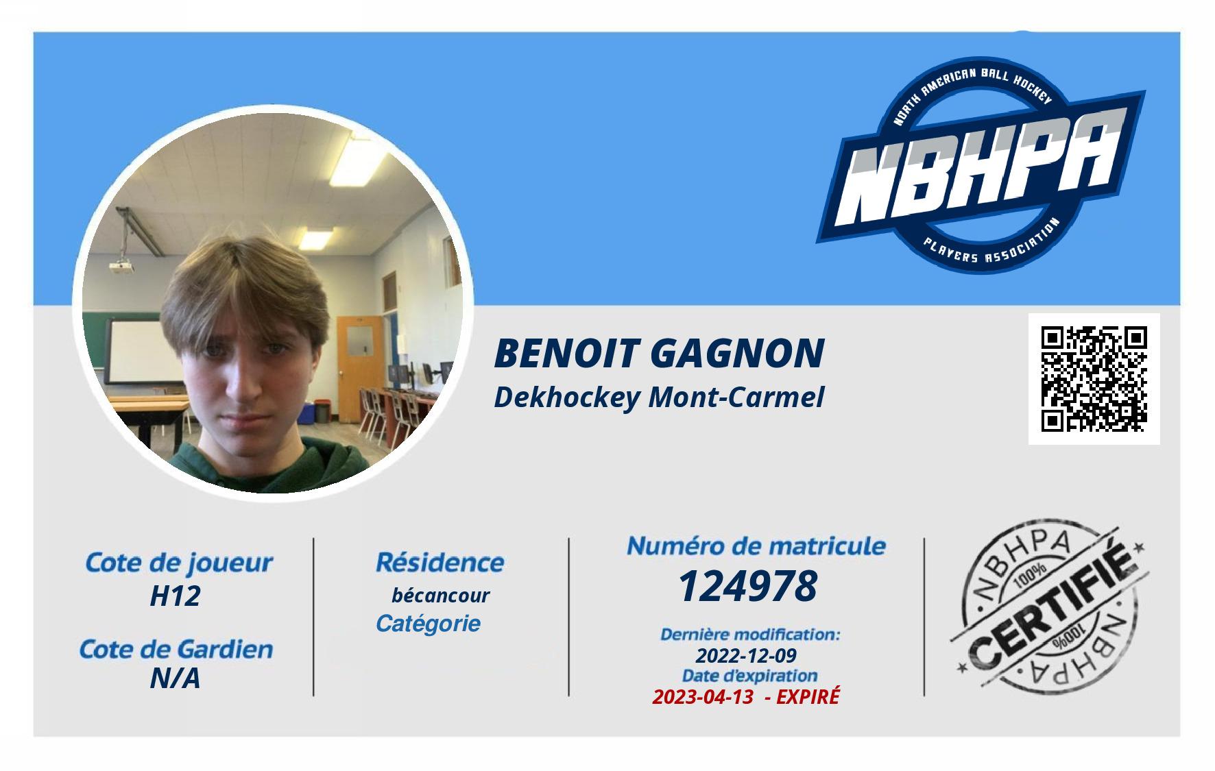 Benoit Gagnon