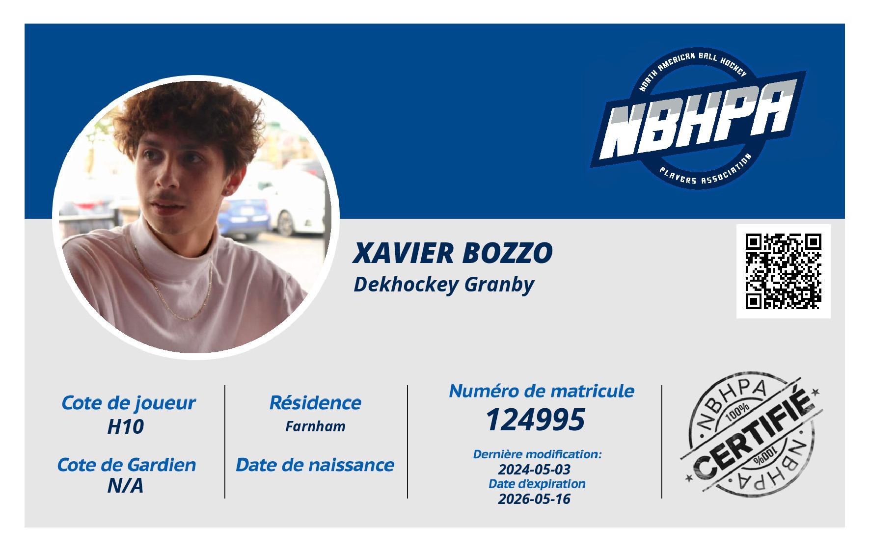 Xavier Bozzo
