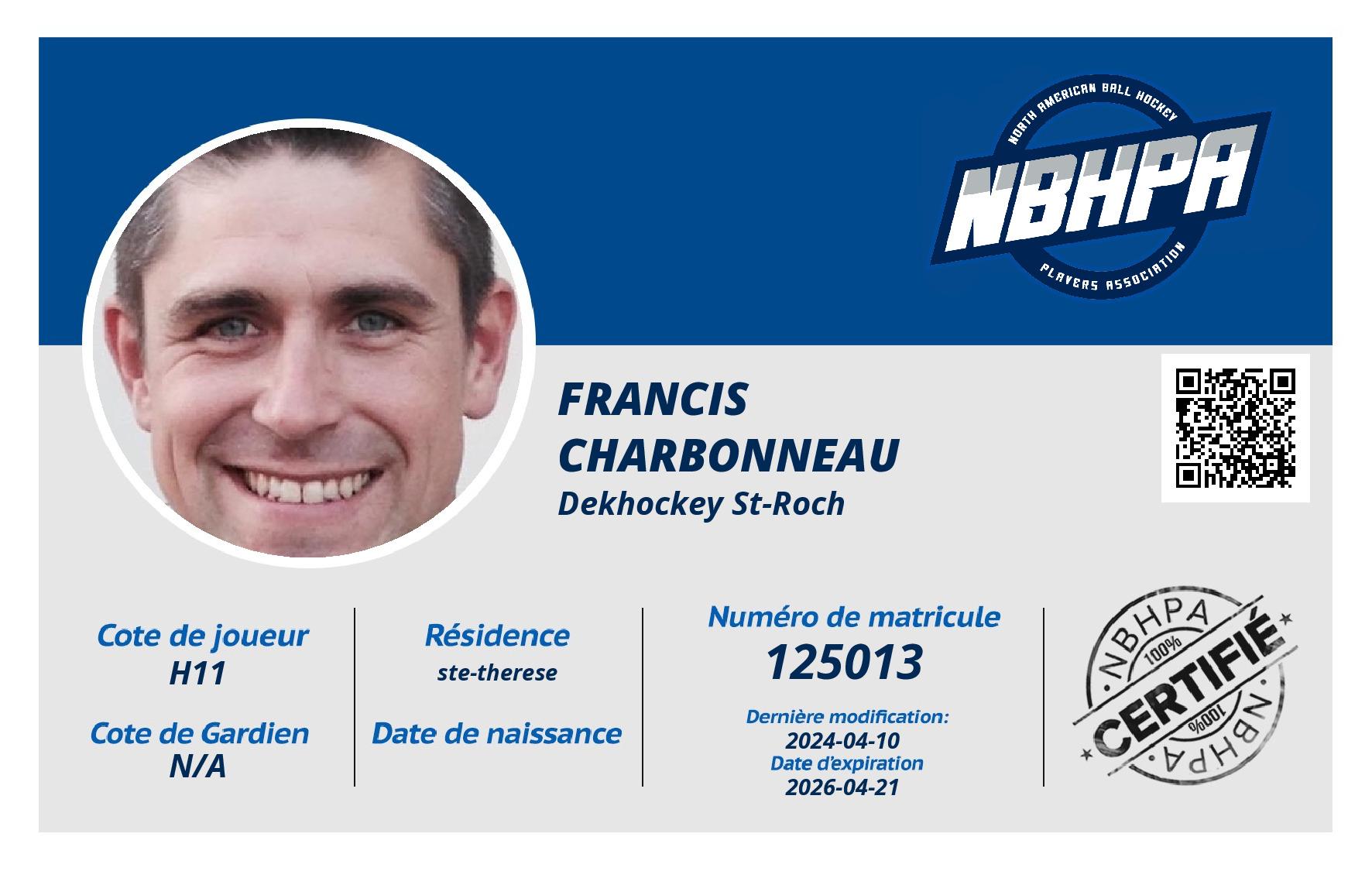 Francis Charbonneau