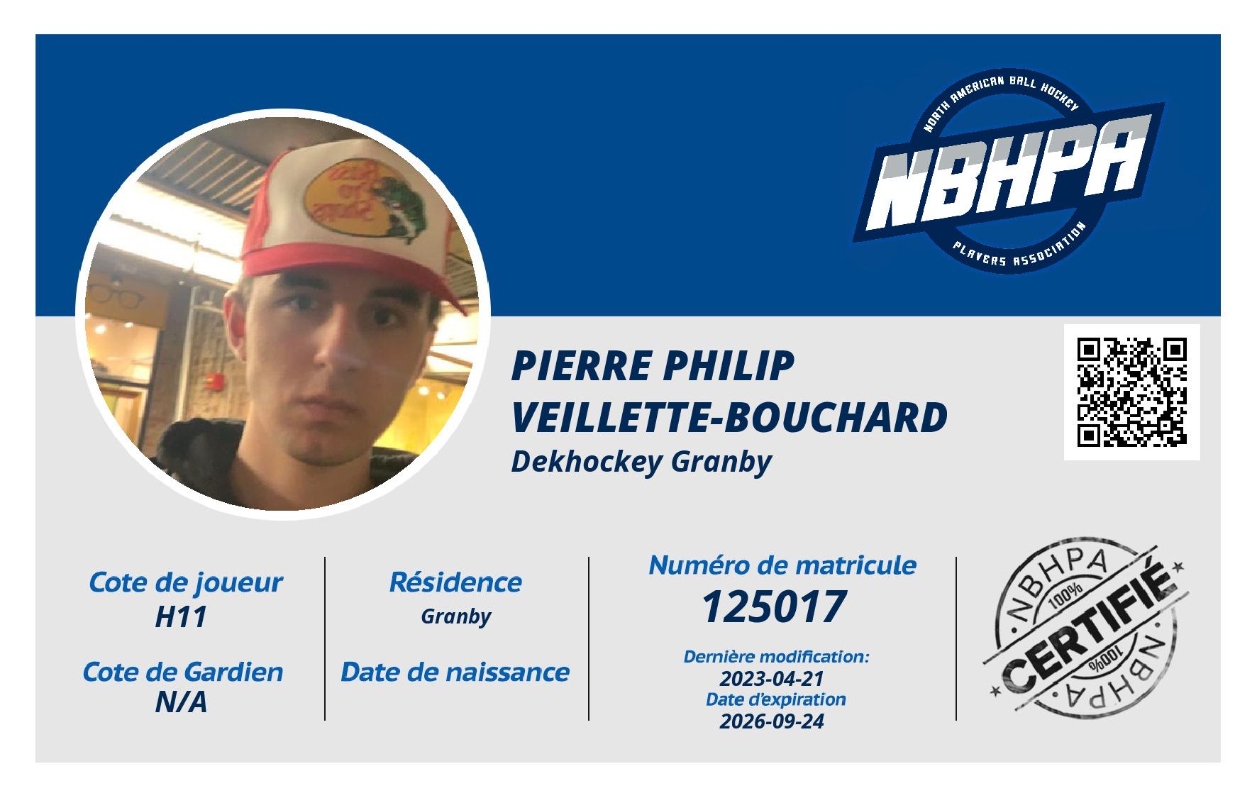 Pierre Philip Veillette-Bouchard