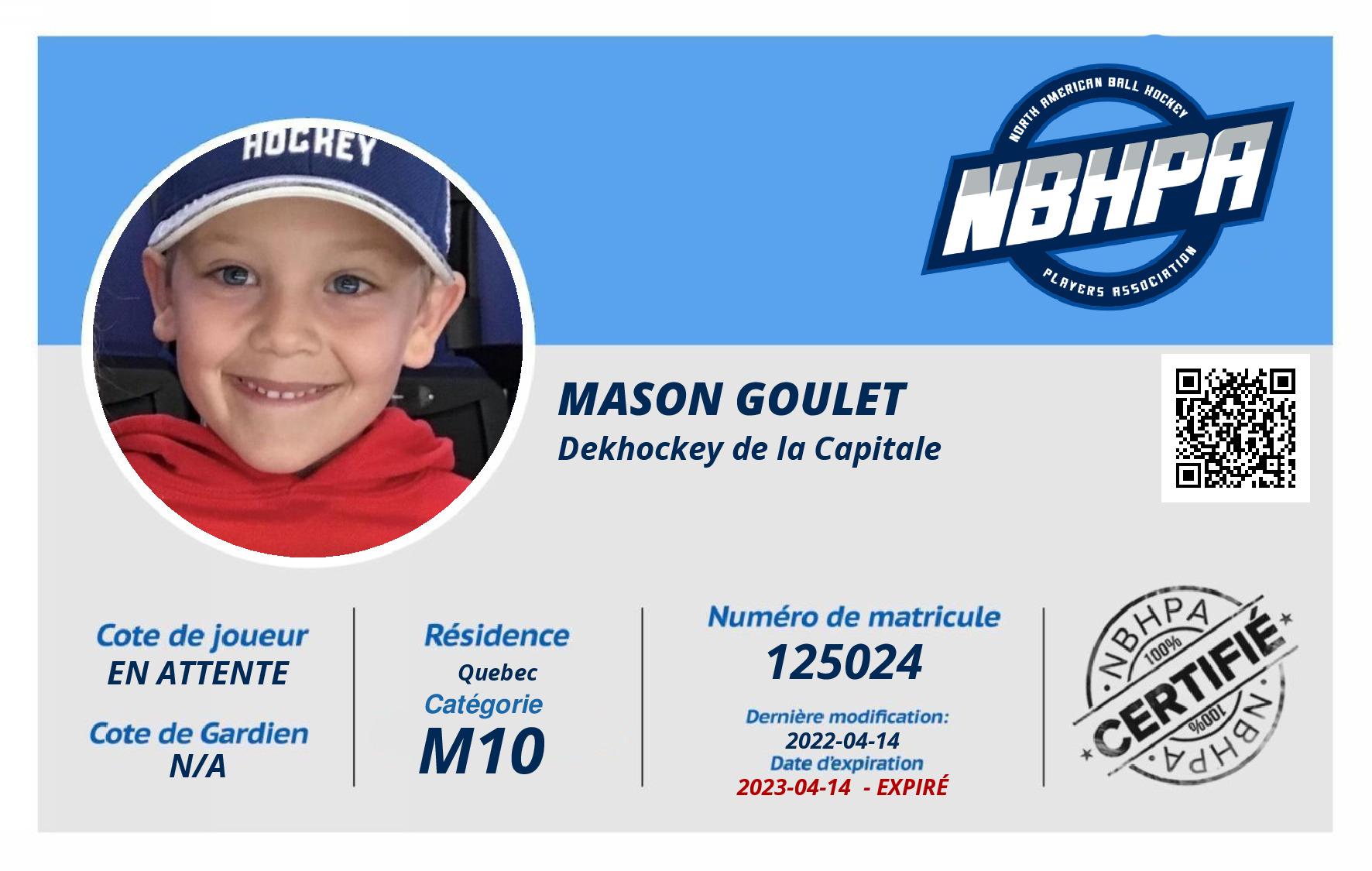 Mason Goulet