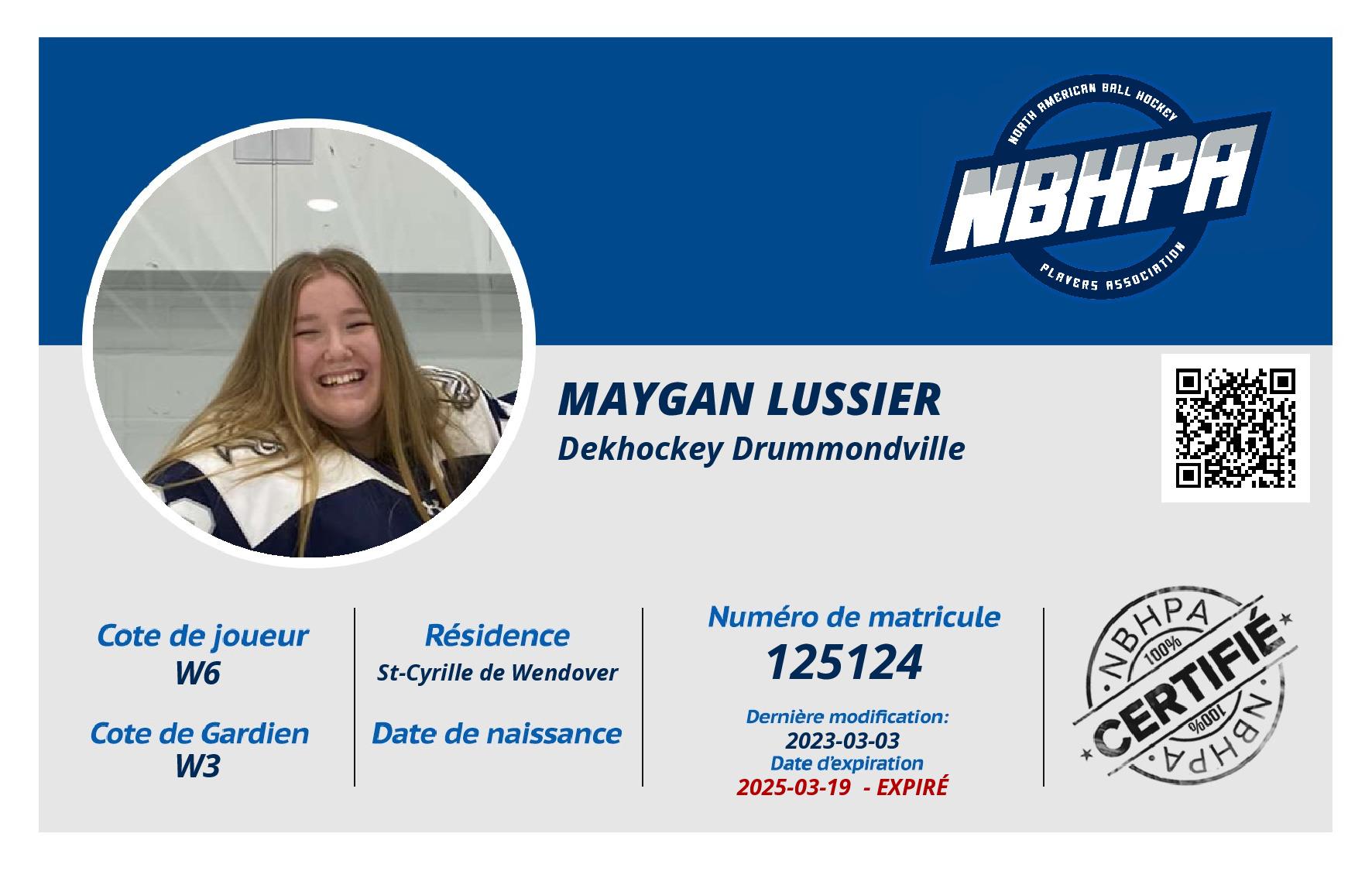 Maygan Lussier