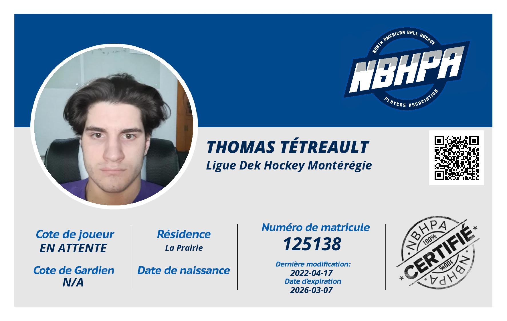 Thomas Tétreault