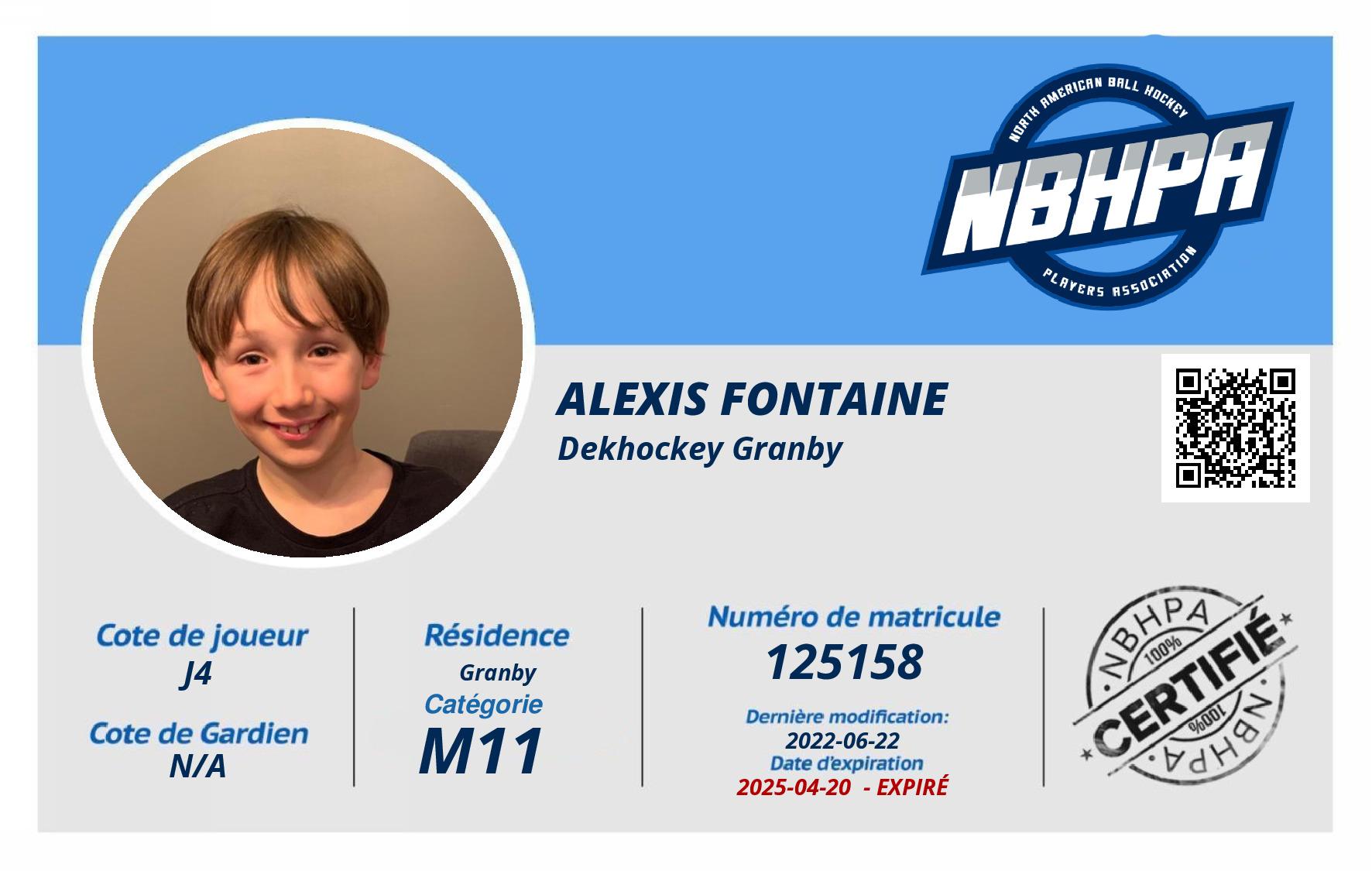 Alexis Fontaine