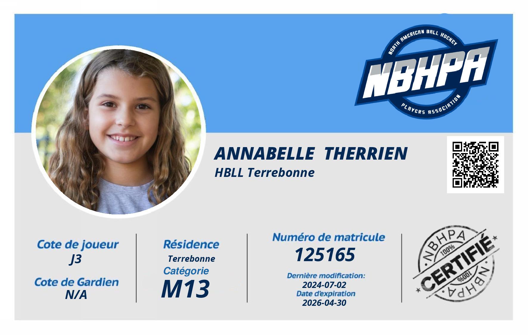 Annabelle  Therrien