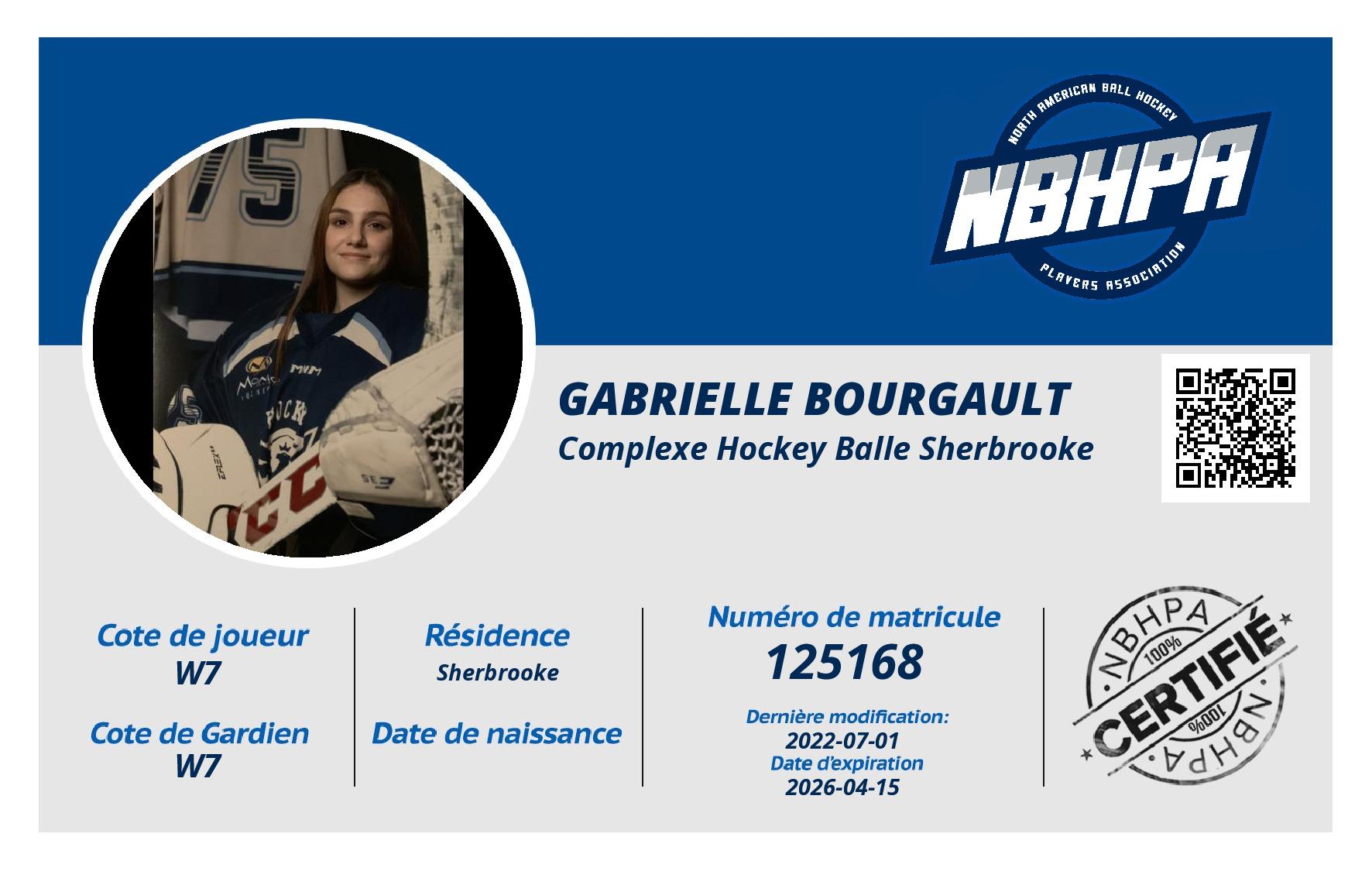 Gabrielle Bourgault 
