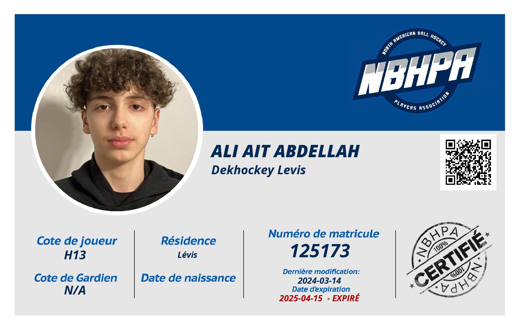 Ali Ait Abdellah