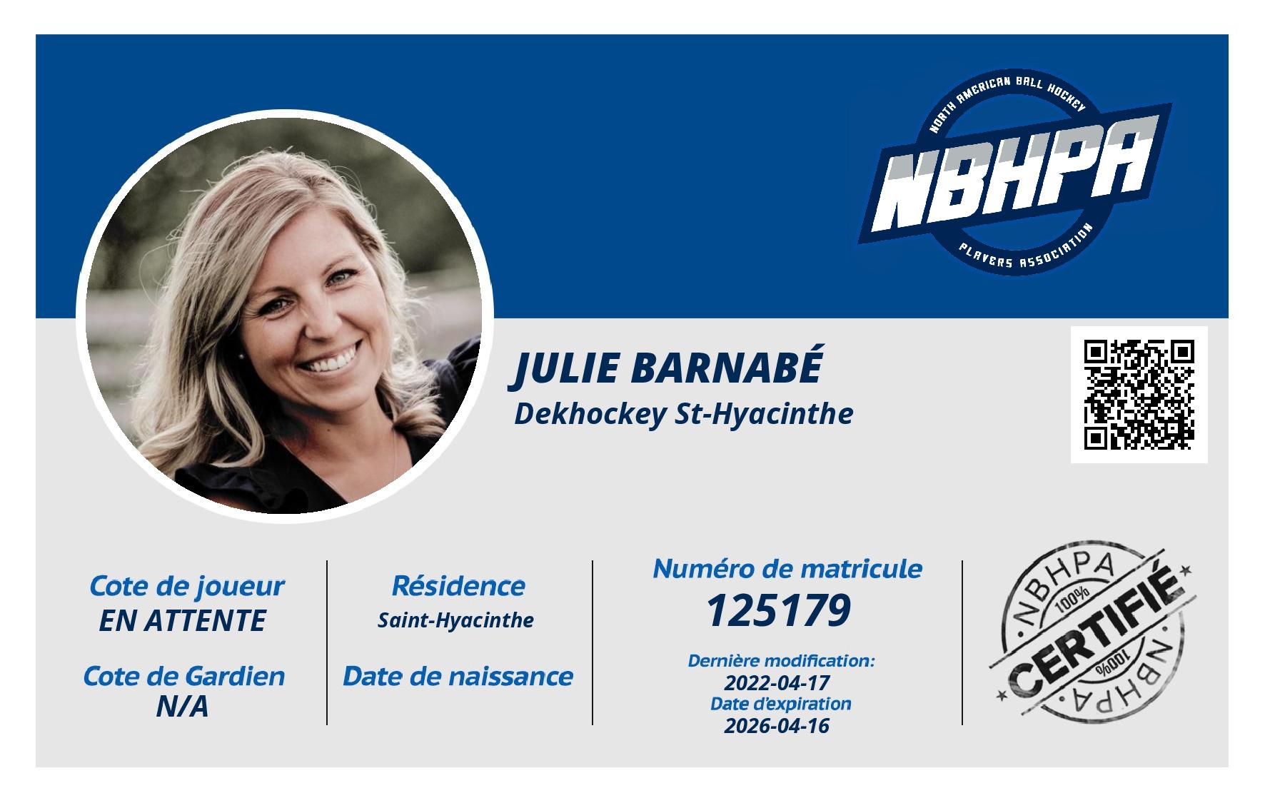 Julie Barnabé 