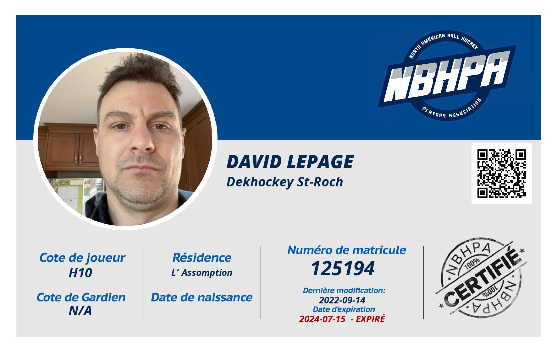 David Lepage
