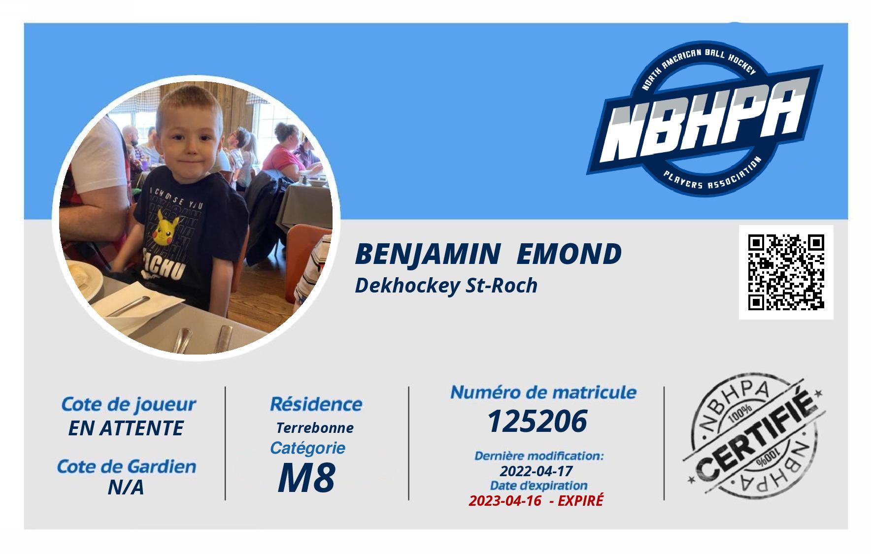 Benjamin  Emond