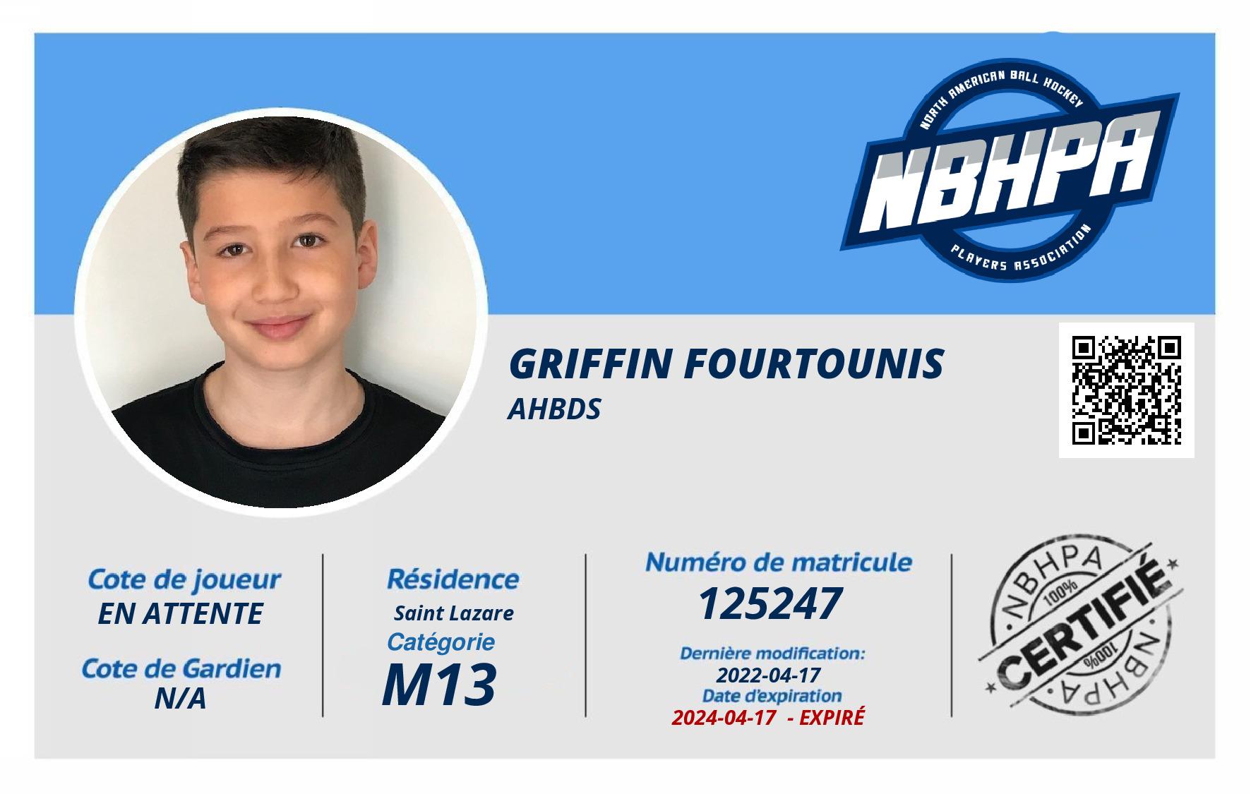 Griffin Fourtounis