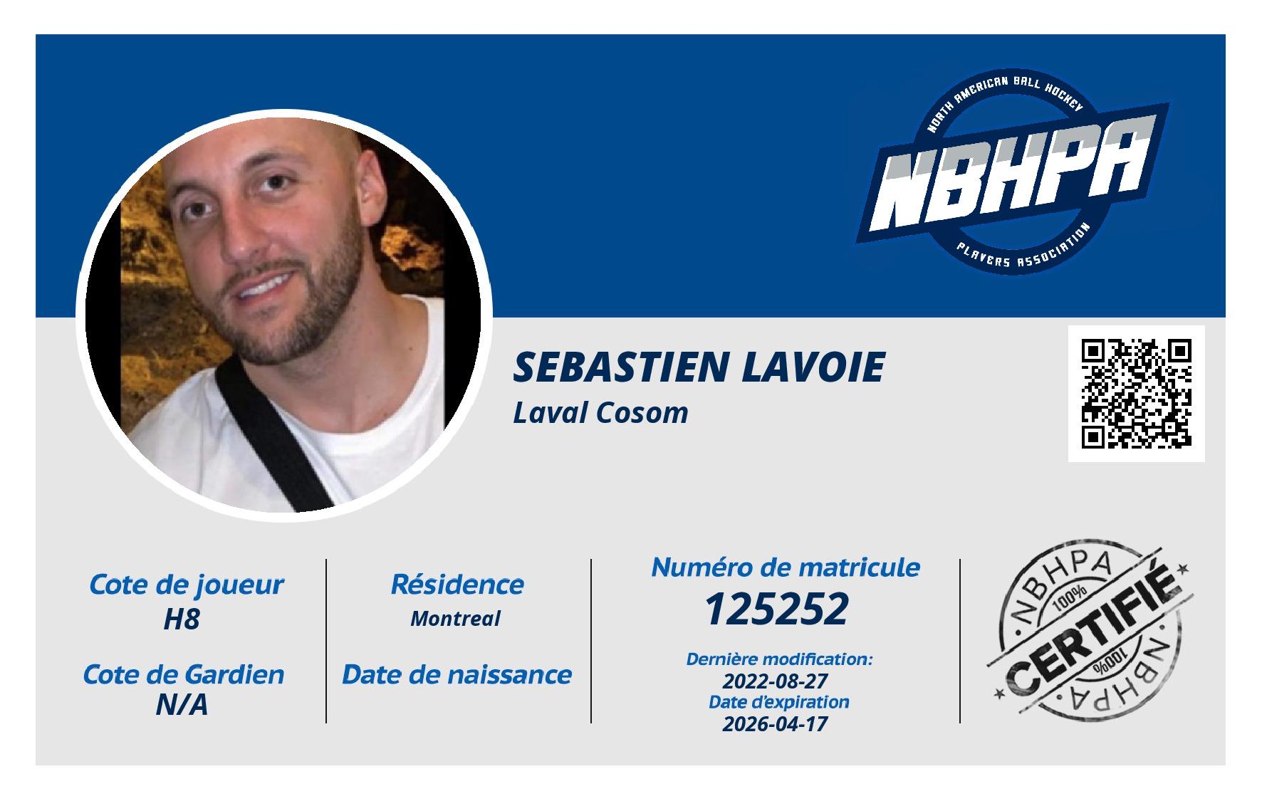 Sebastien Lavoie