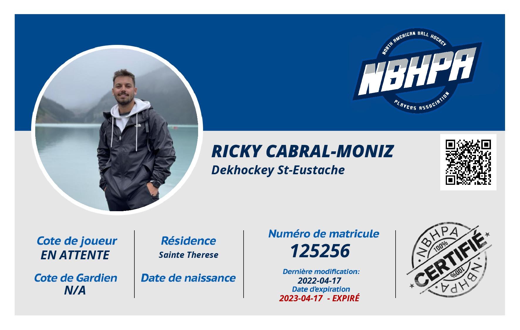 Ricky Cabral-Moniz