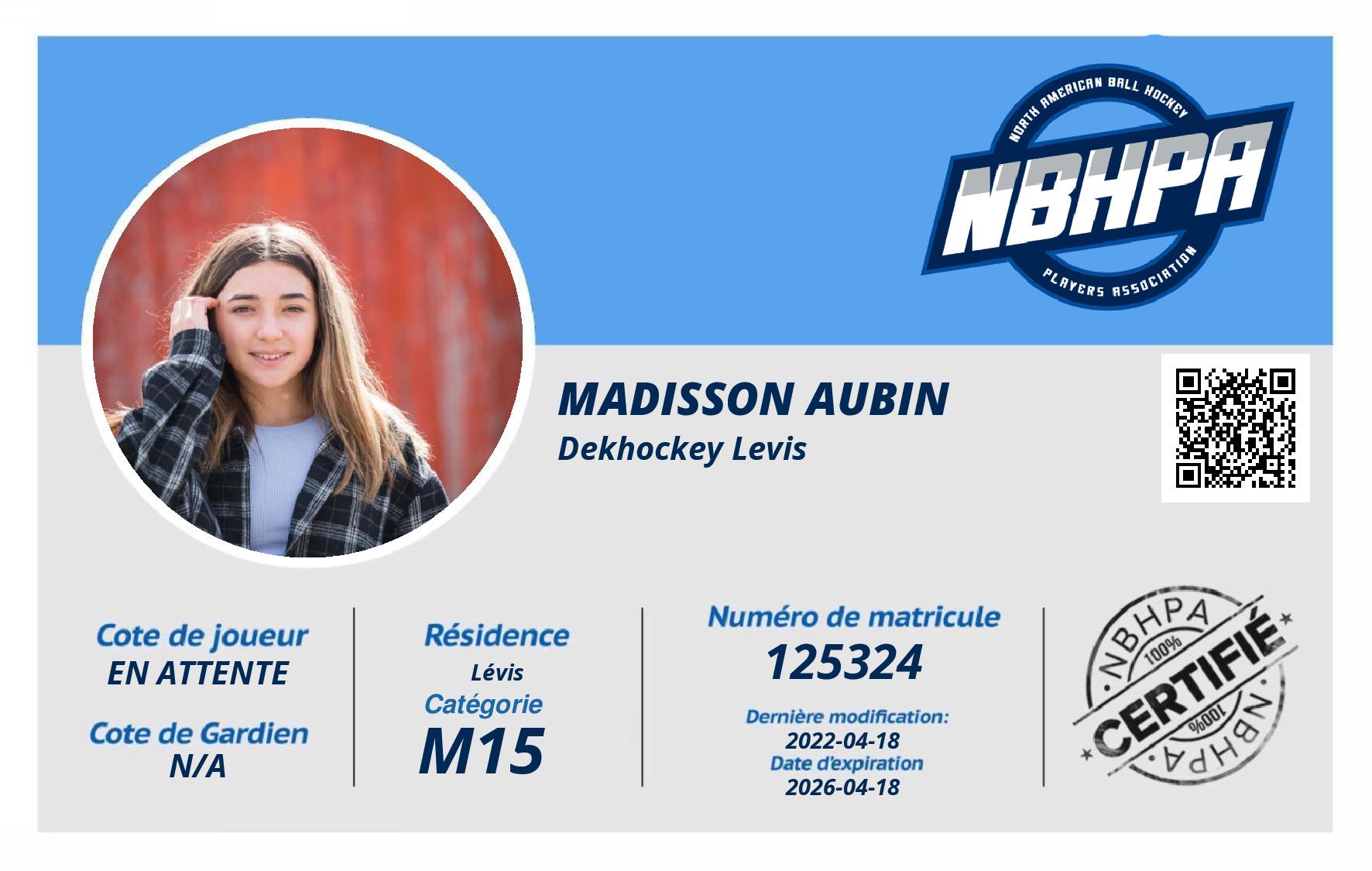 Madisson Aubin