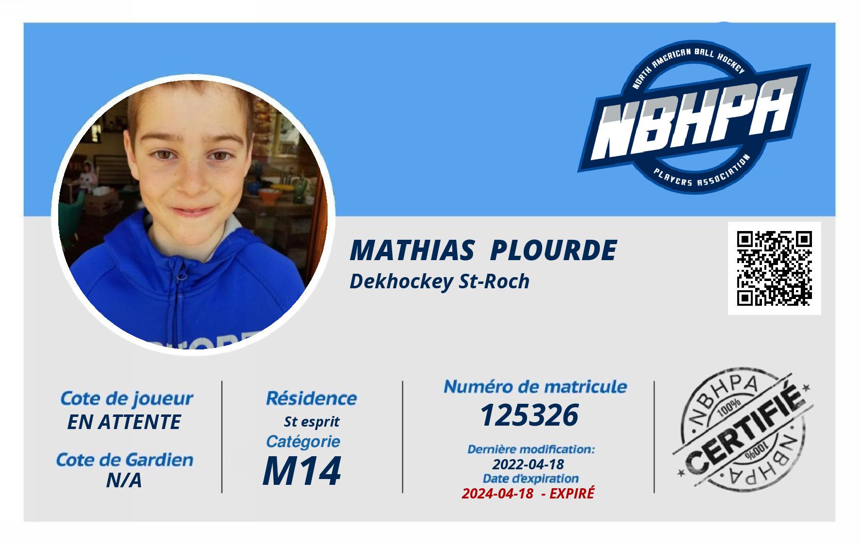 Mathias  Plourde 