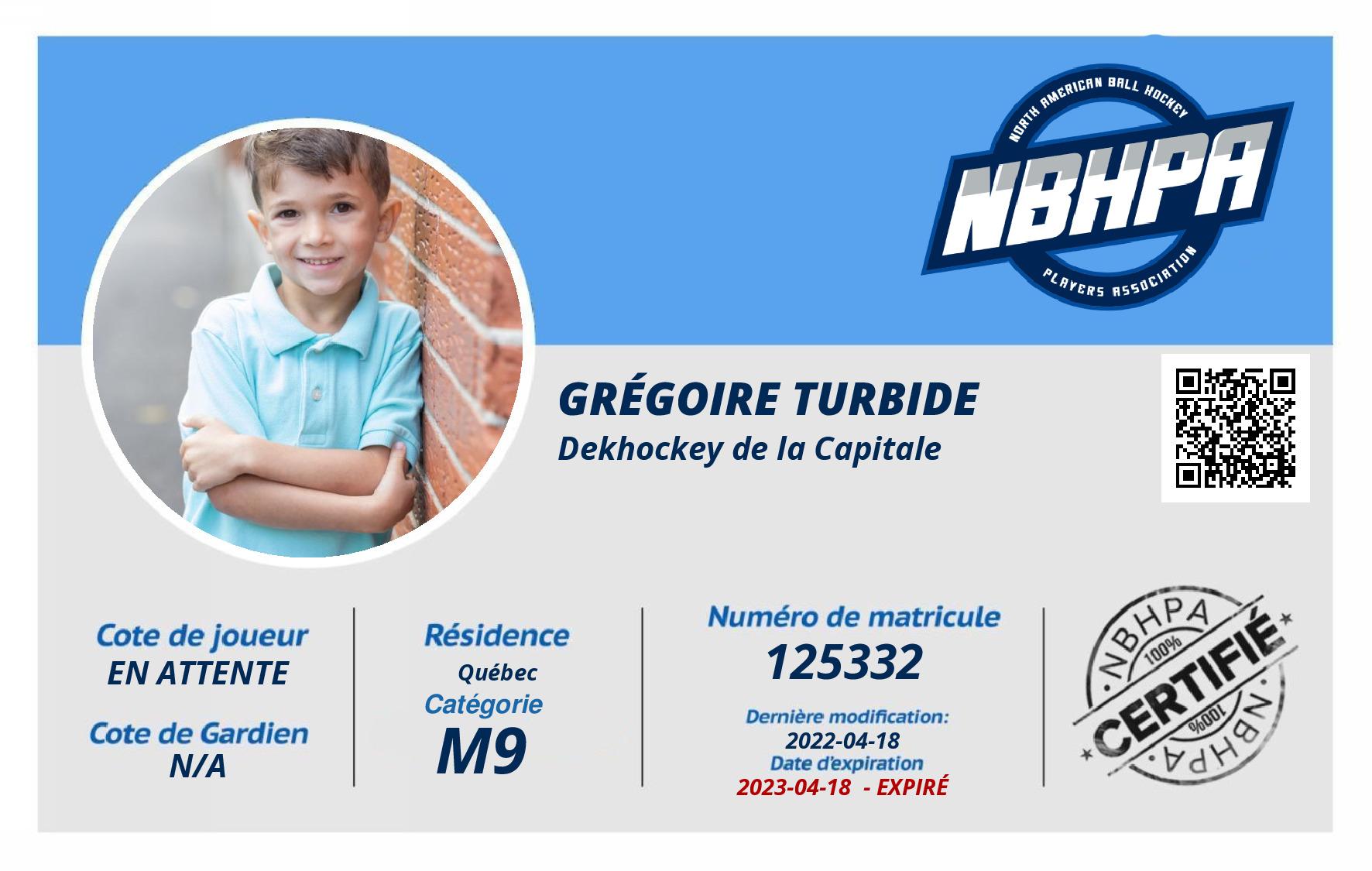 Grégoire Turbide
