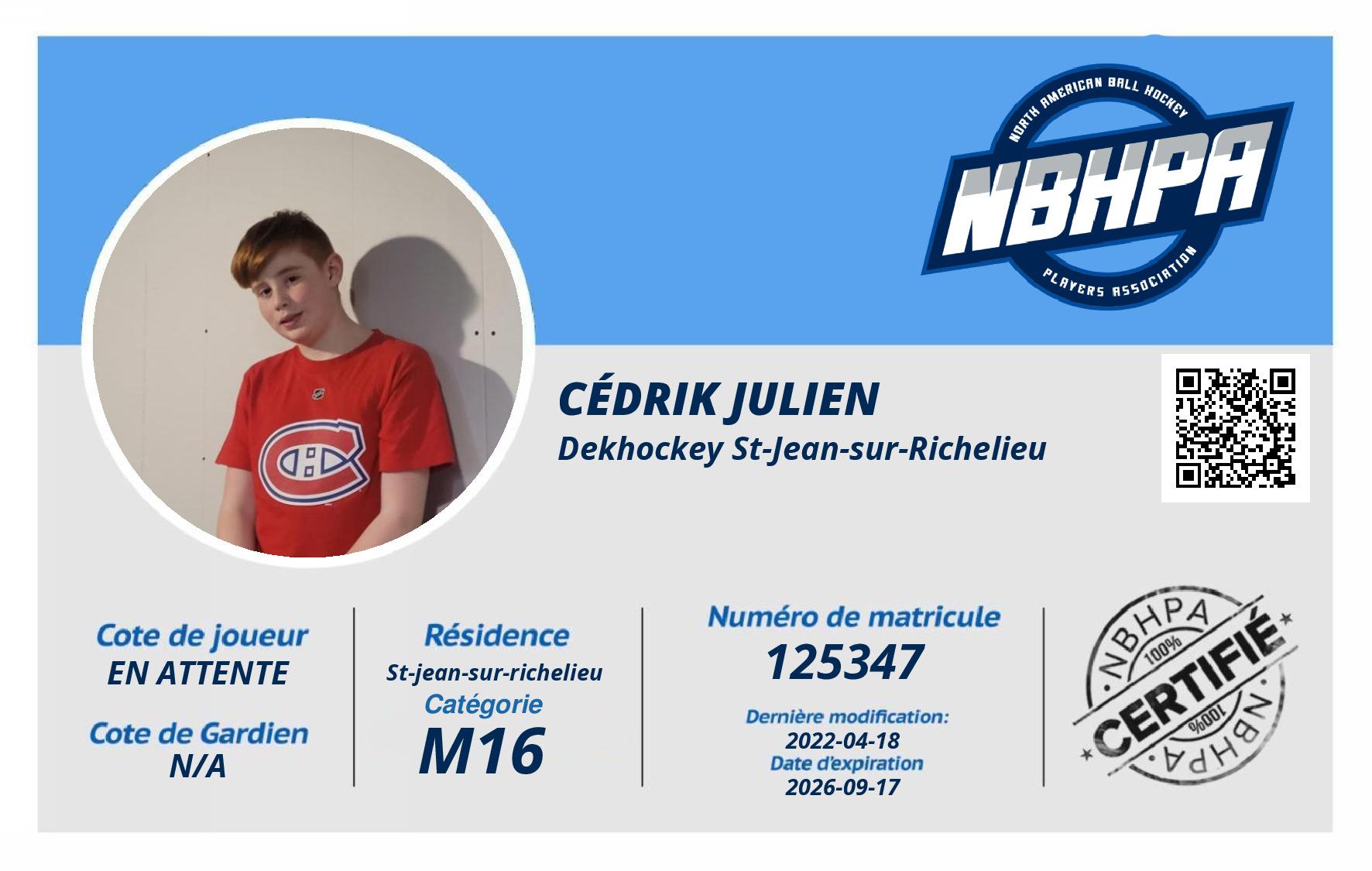 Cédrik Julien