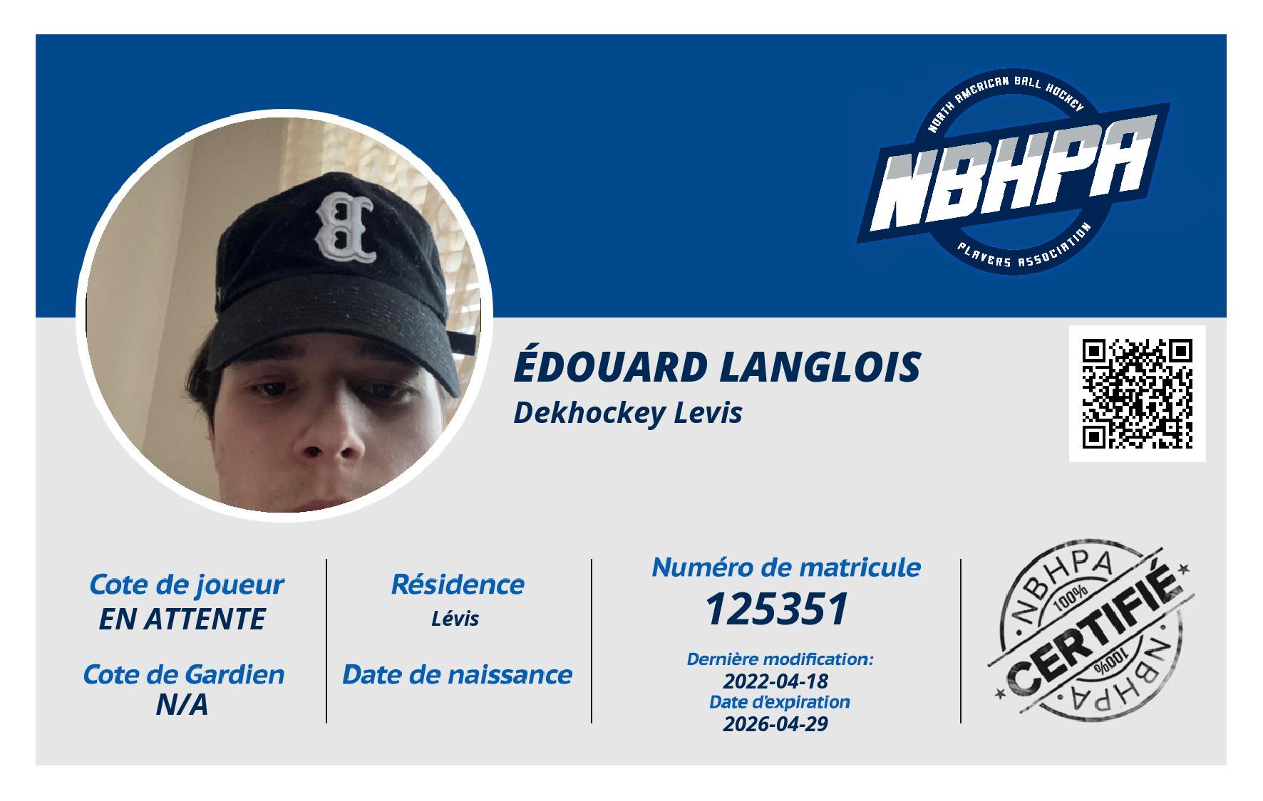 Édouard Langlois