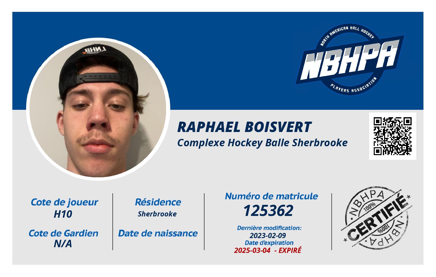 Raphael Boisvert