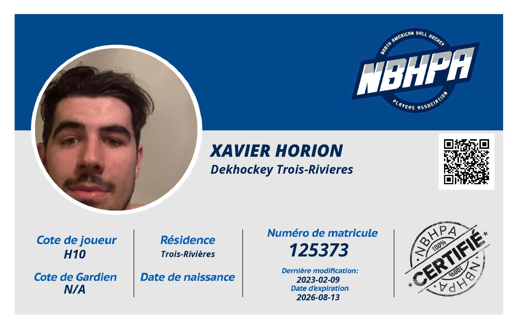 Xavier Horion