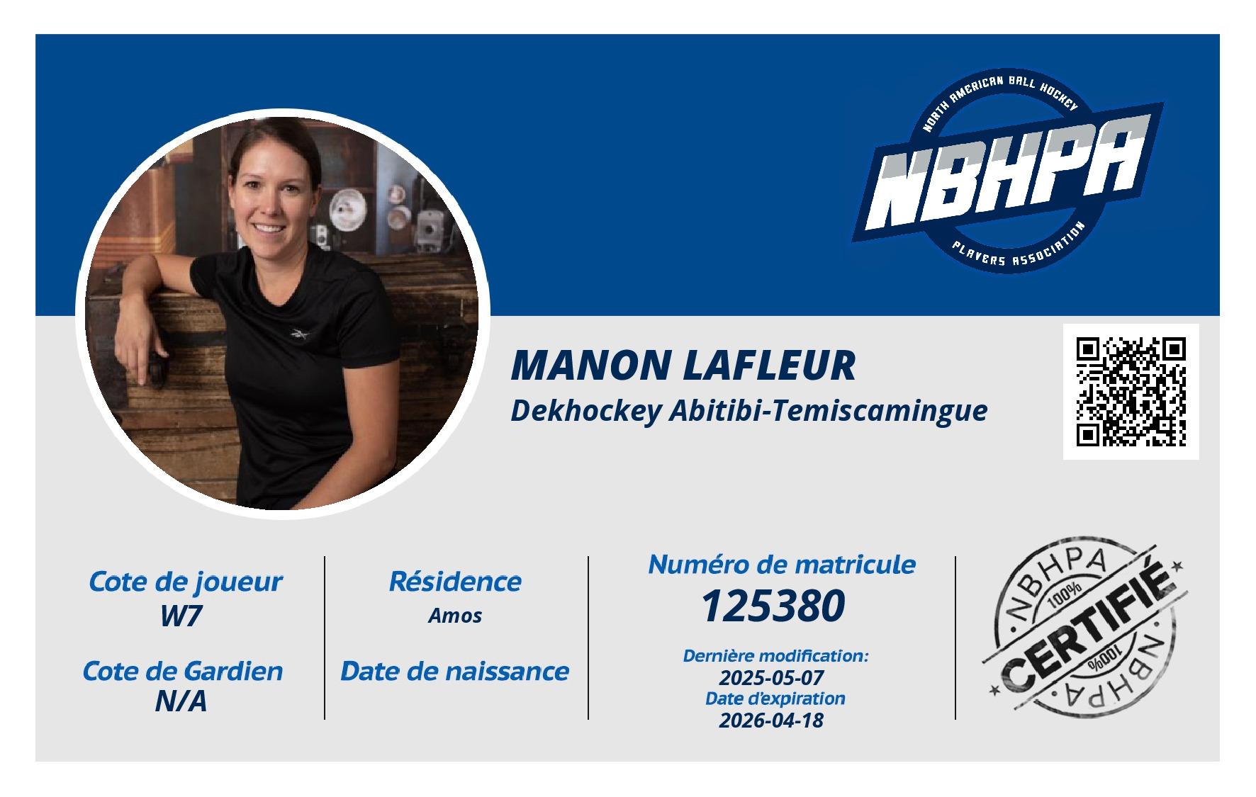 Manon Lafleur