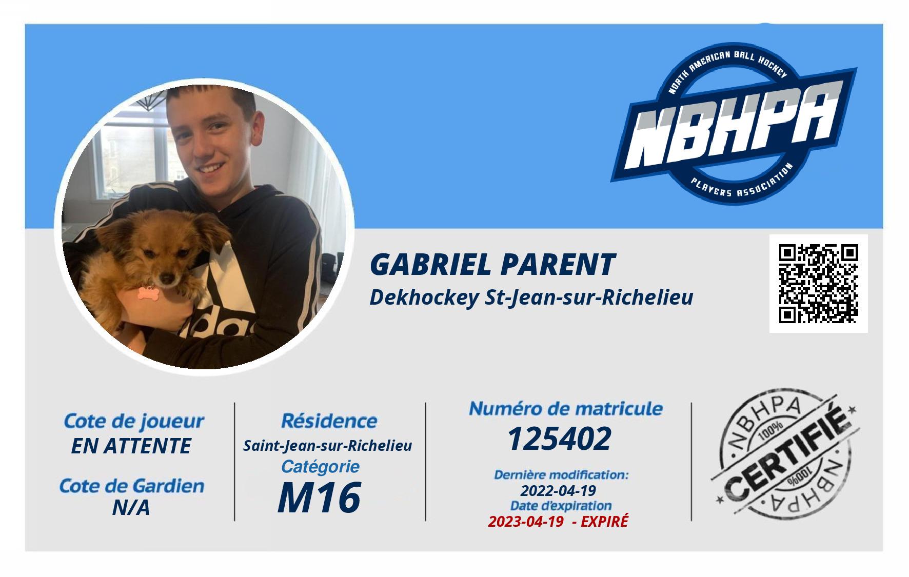 Gabriel Parent