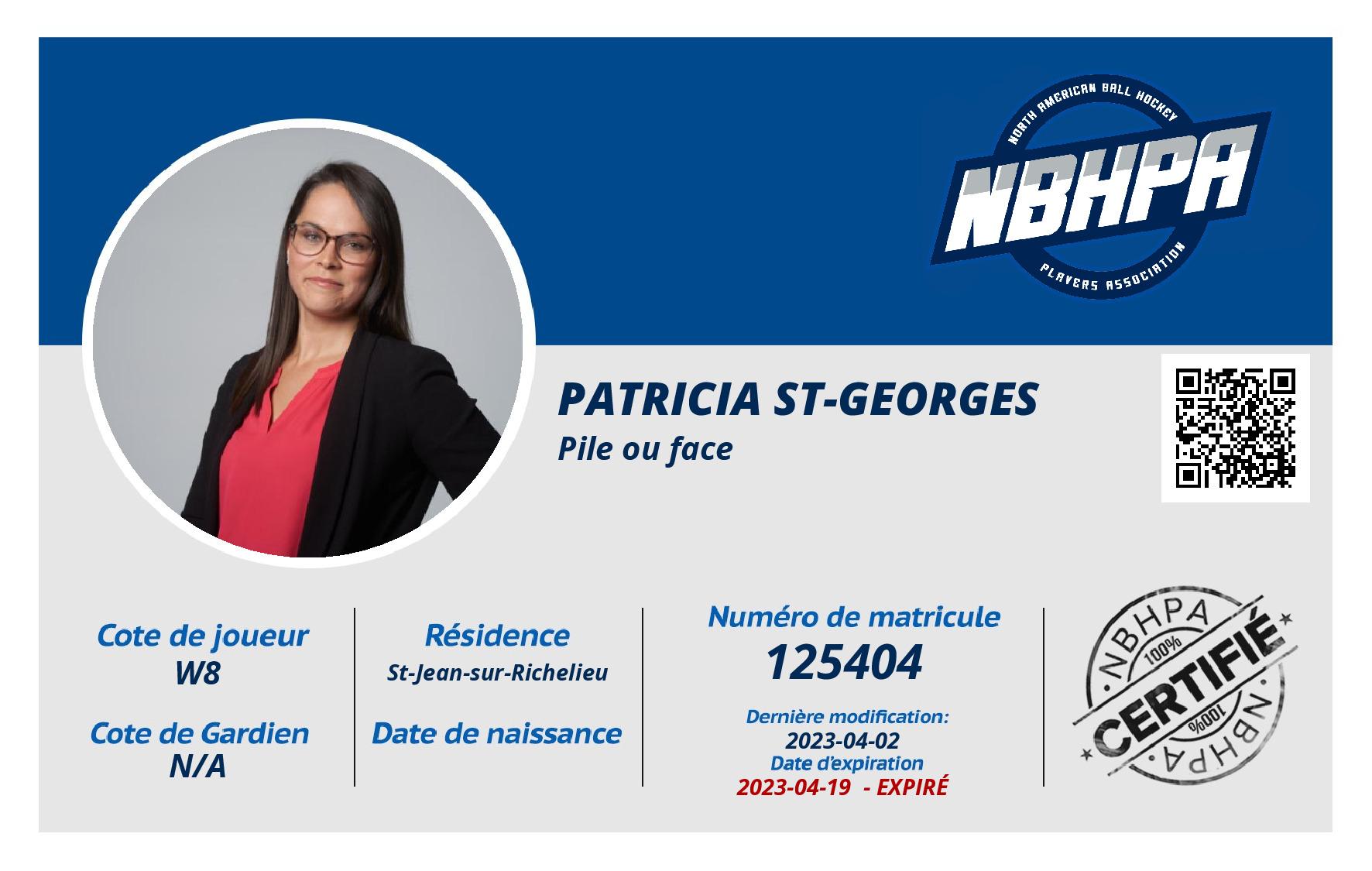 Patricia St-Georges